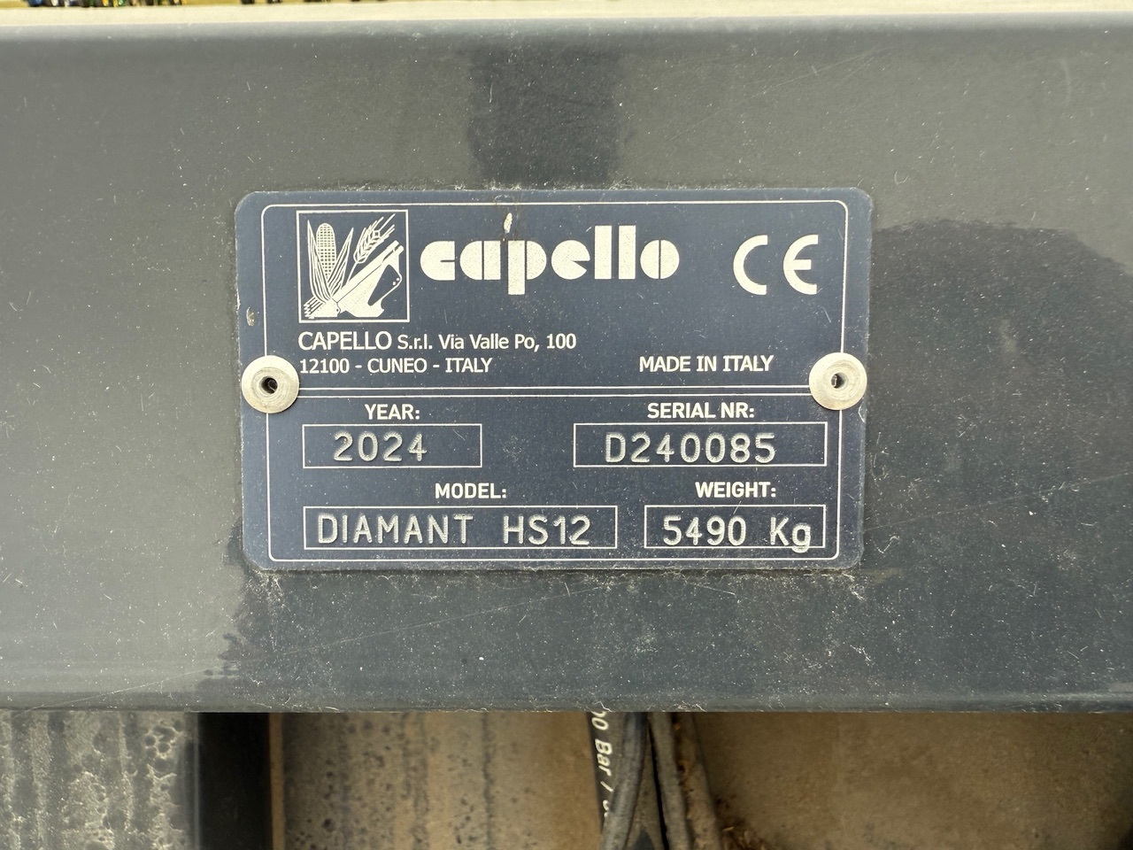 2024 Capello DIAMANT HS12 Platform