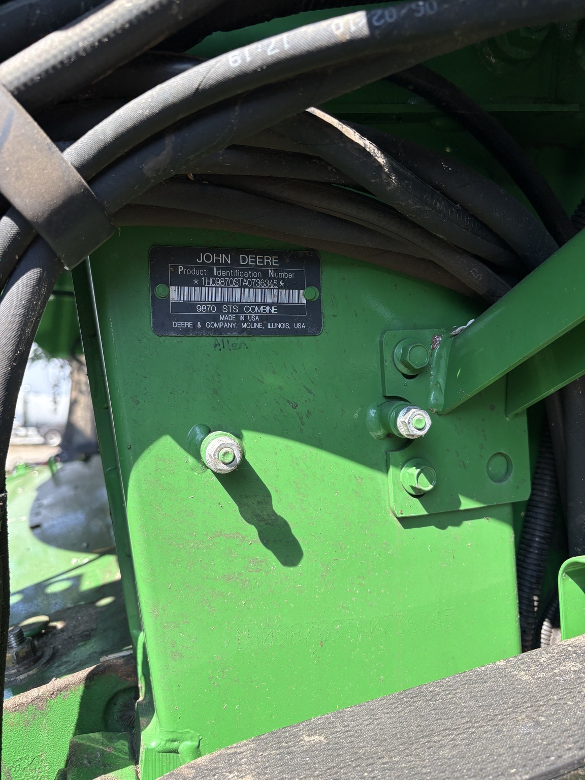 2010 John Deere 9870 STS Combine