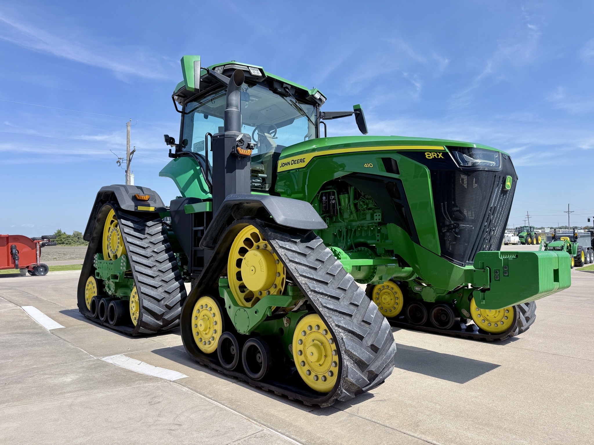 2021 John Deere 8RX 410 Tractor