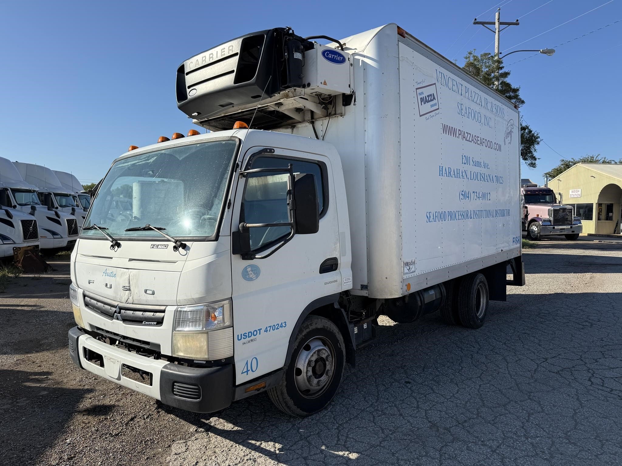 2013 MITSUBISHI FUSO FE180 Box Trucks/Trailer