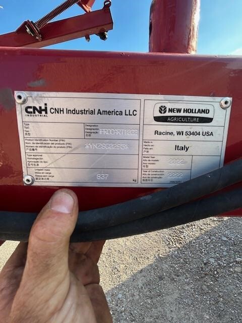2022 New Holland Procart 1022 Rake