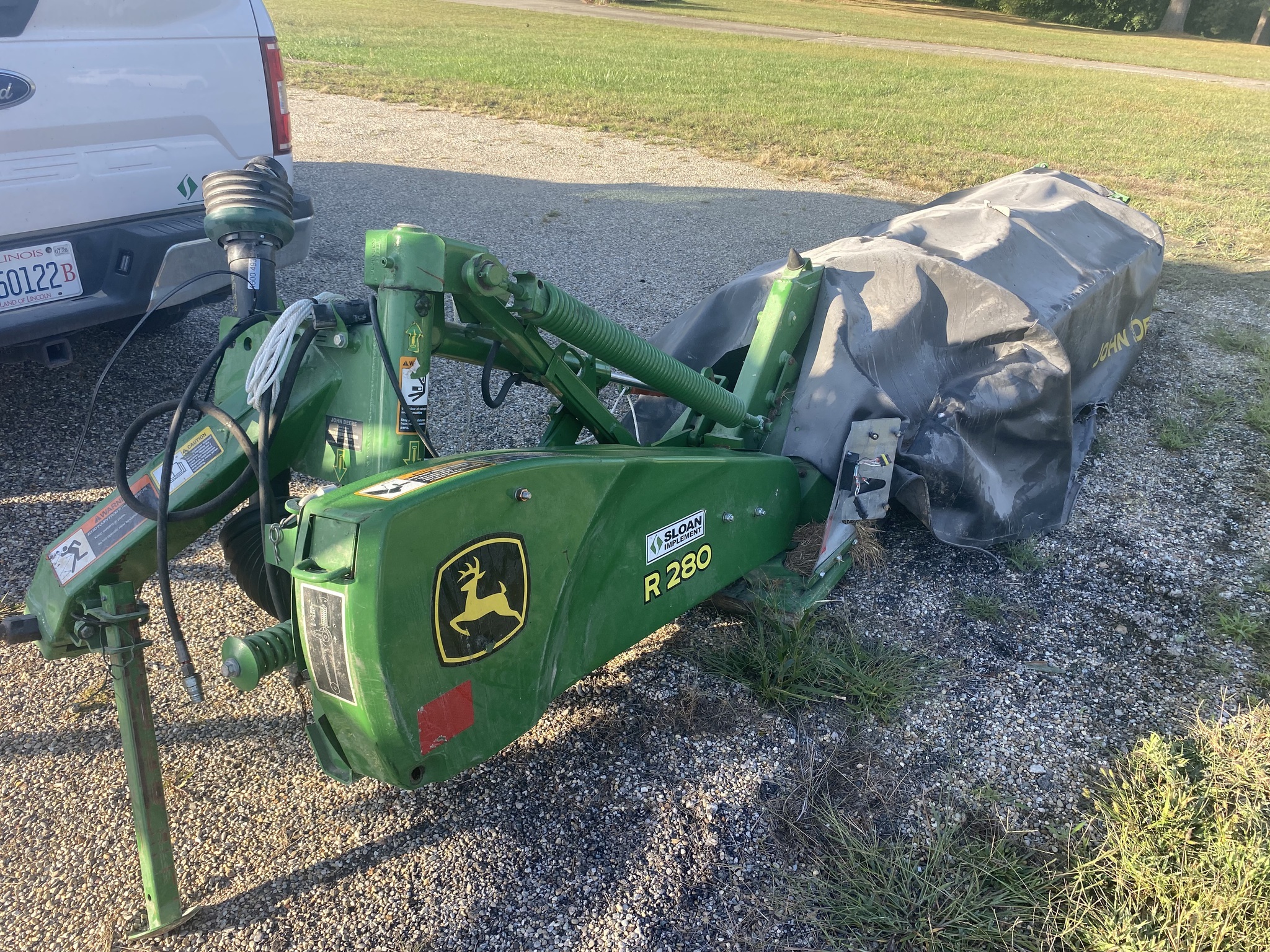 2019 John Deere R280 Disk Mower