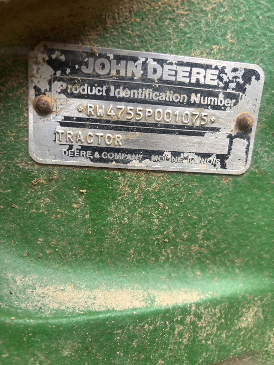 1989 John Deere 4755 Tractor