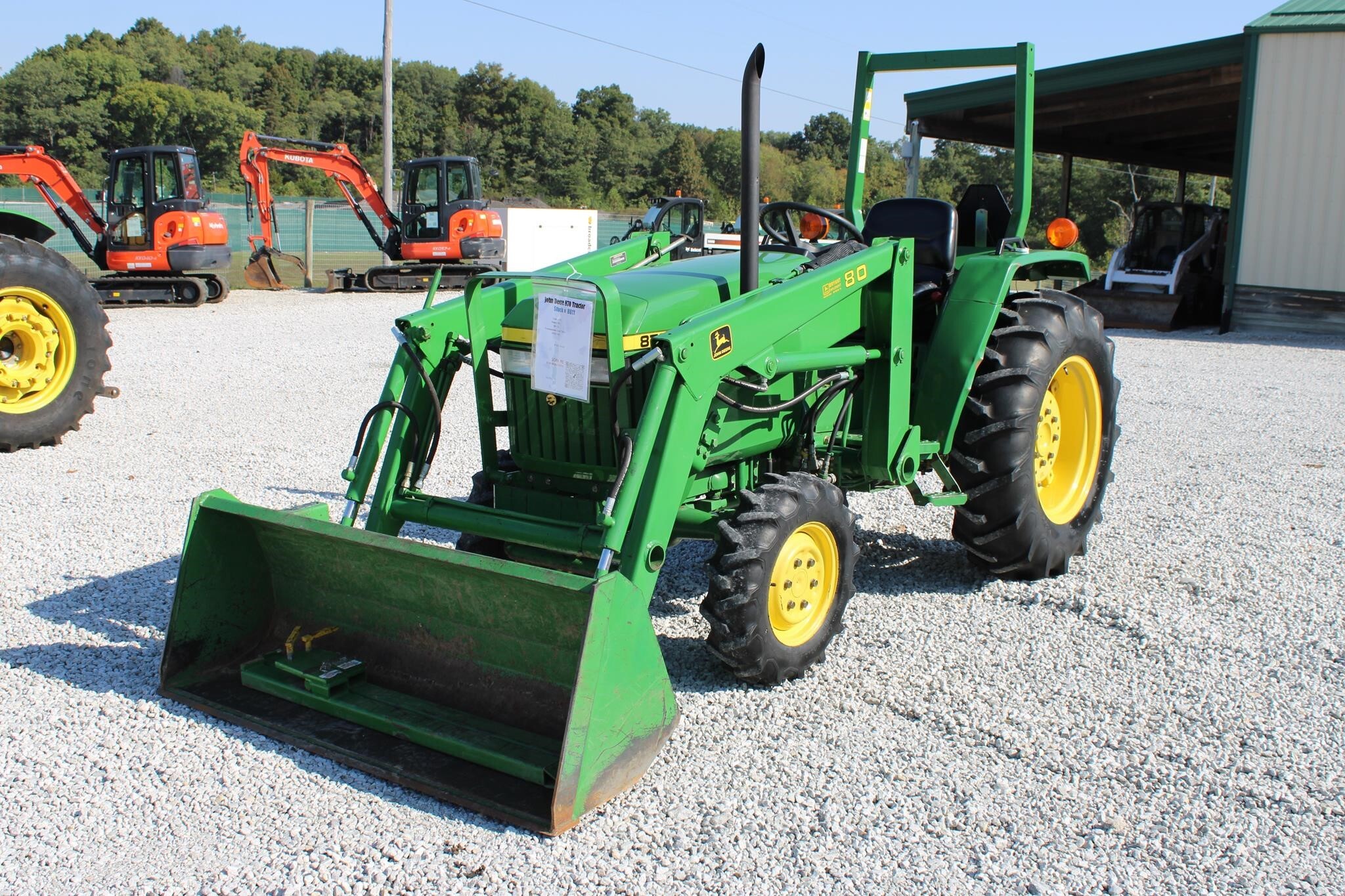 1991 John Deere 870 Tractor