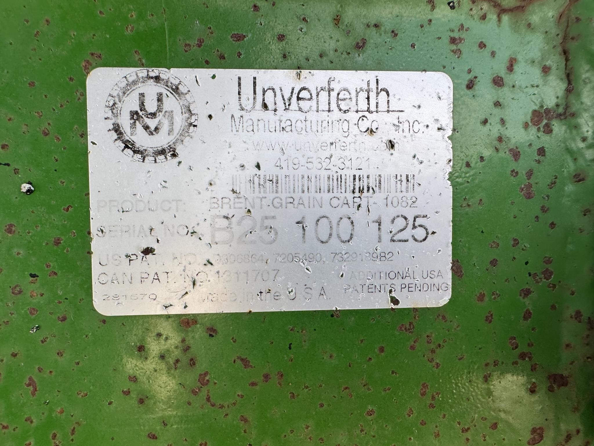  Brent 1082 Grain Cart