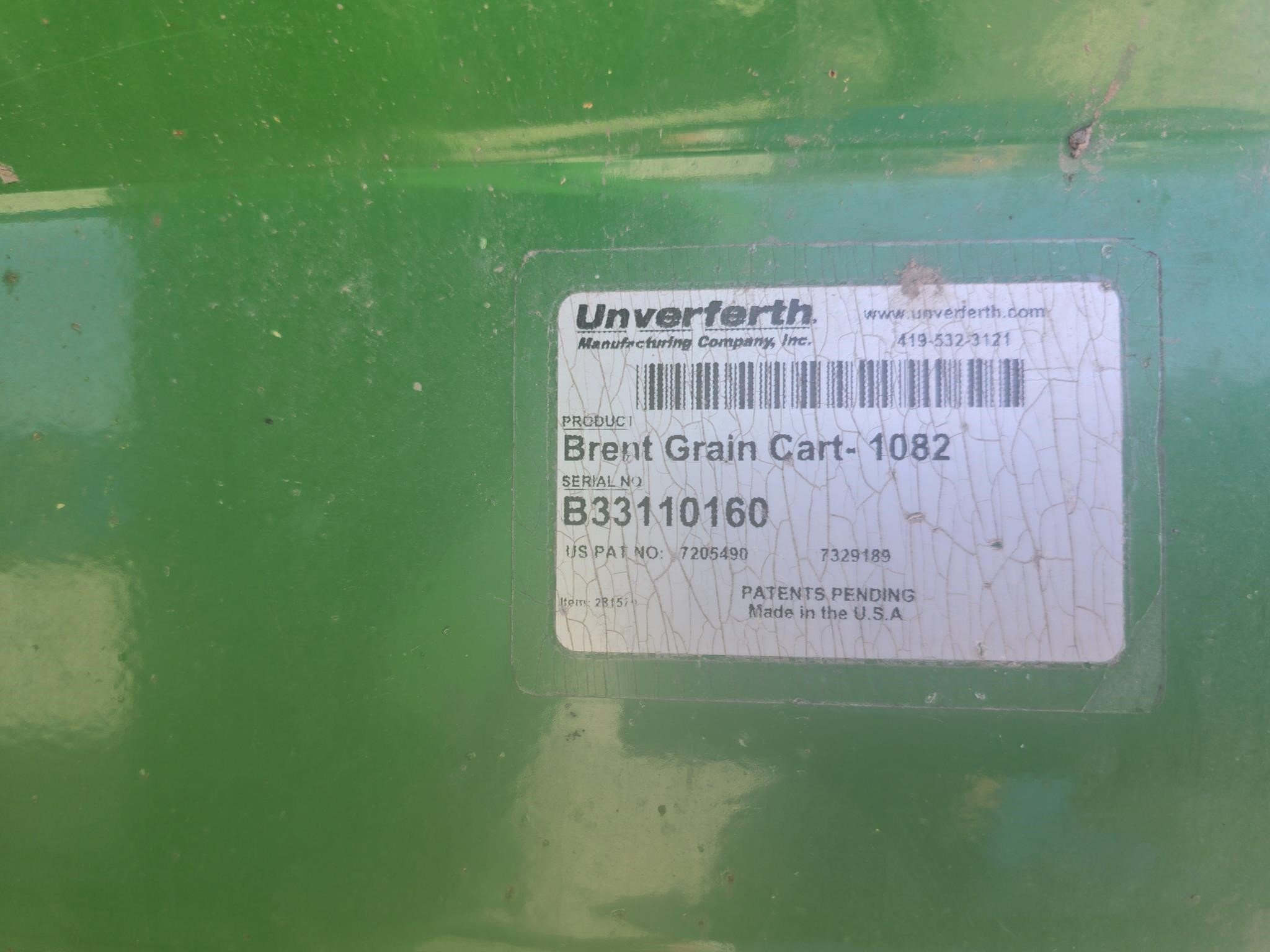  Brent 1082 Grain Cart