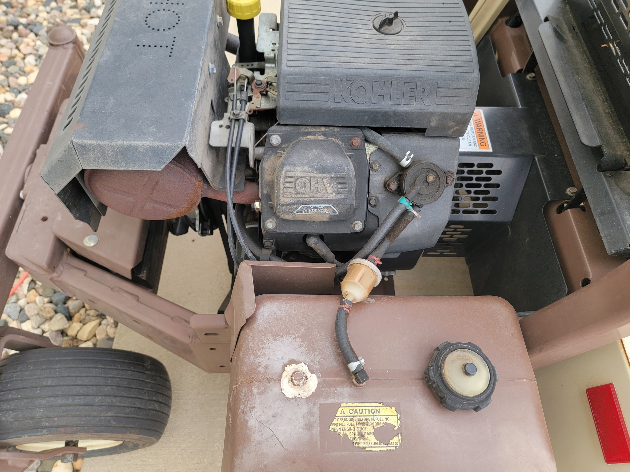 2009 Grasshopper 718 Lawn Mower