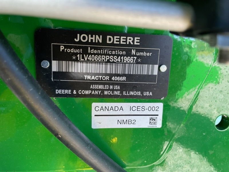 2025 John Deere 4066R Tractor