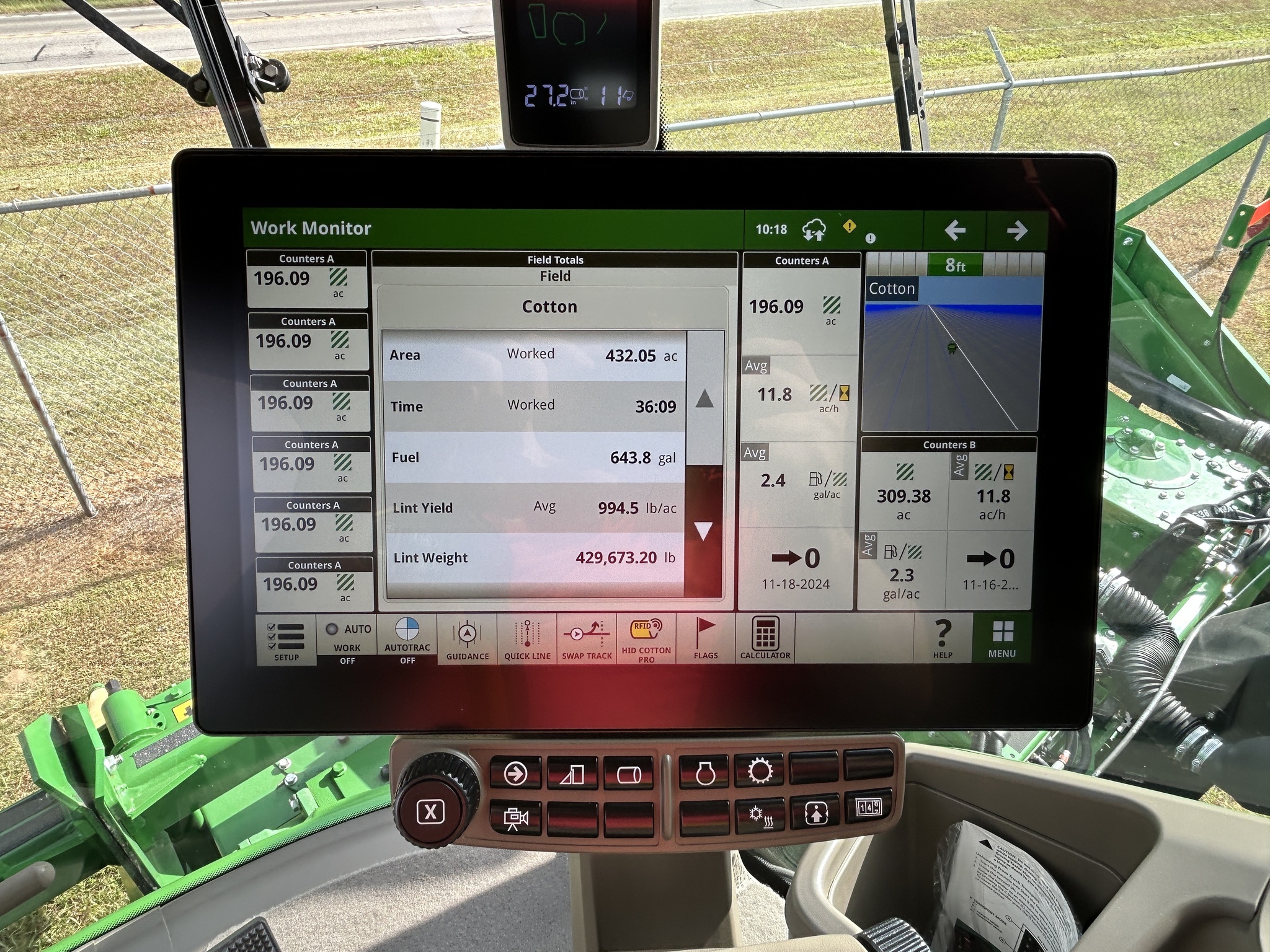 2024 John Deere CP770 Cotton Equipment