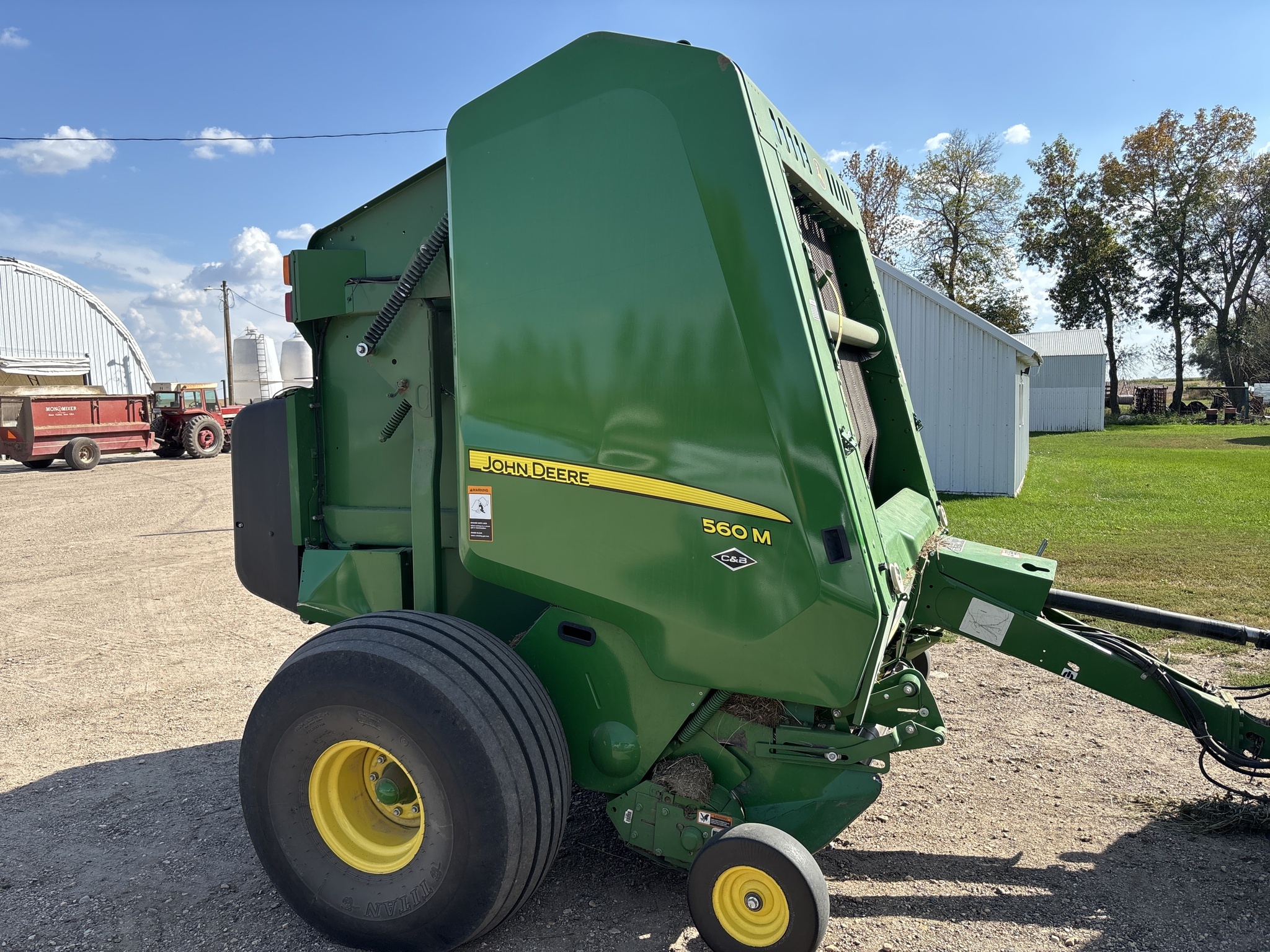 2019 John Deere 560M Round Baler