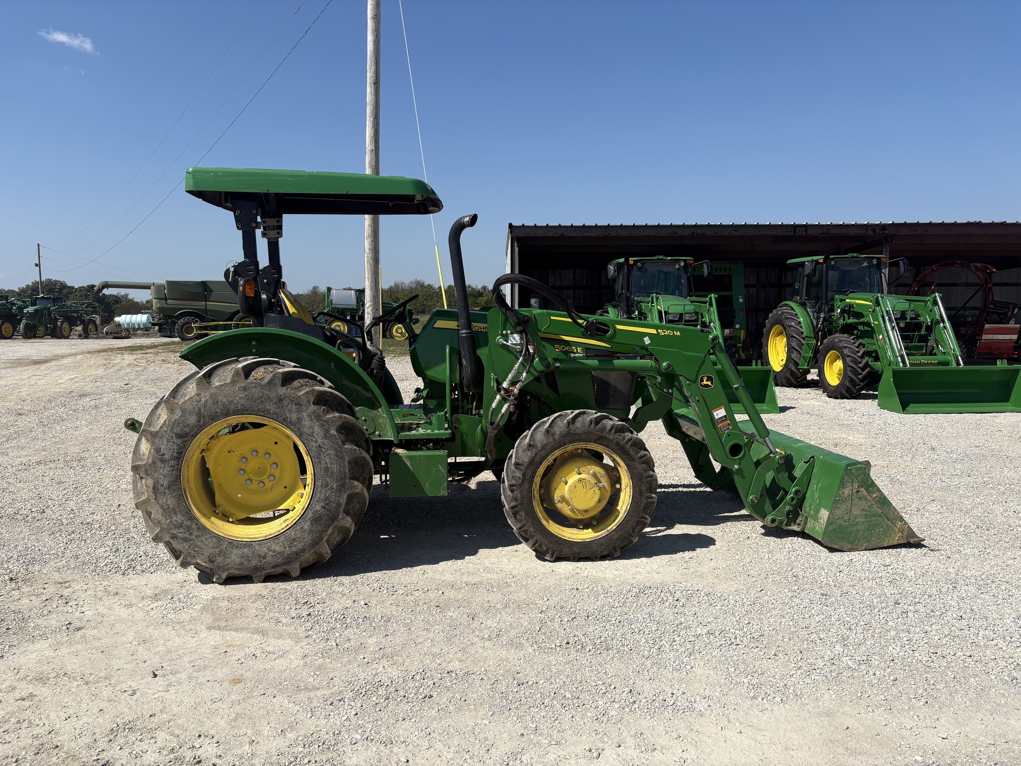 2018 John Deere 5065E Tractor