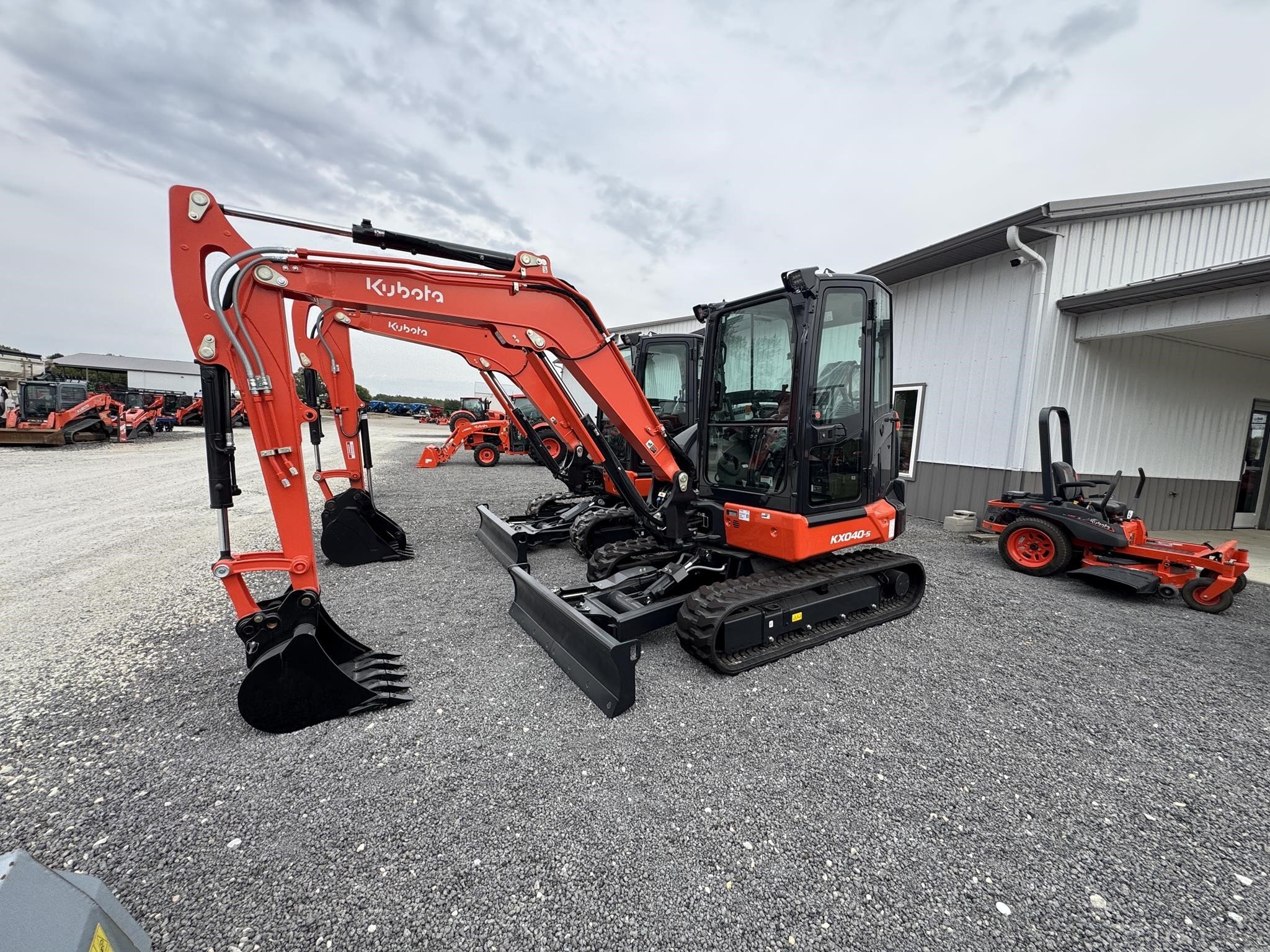  Kubota KX040-5 Mini Excavator