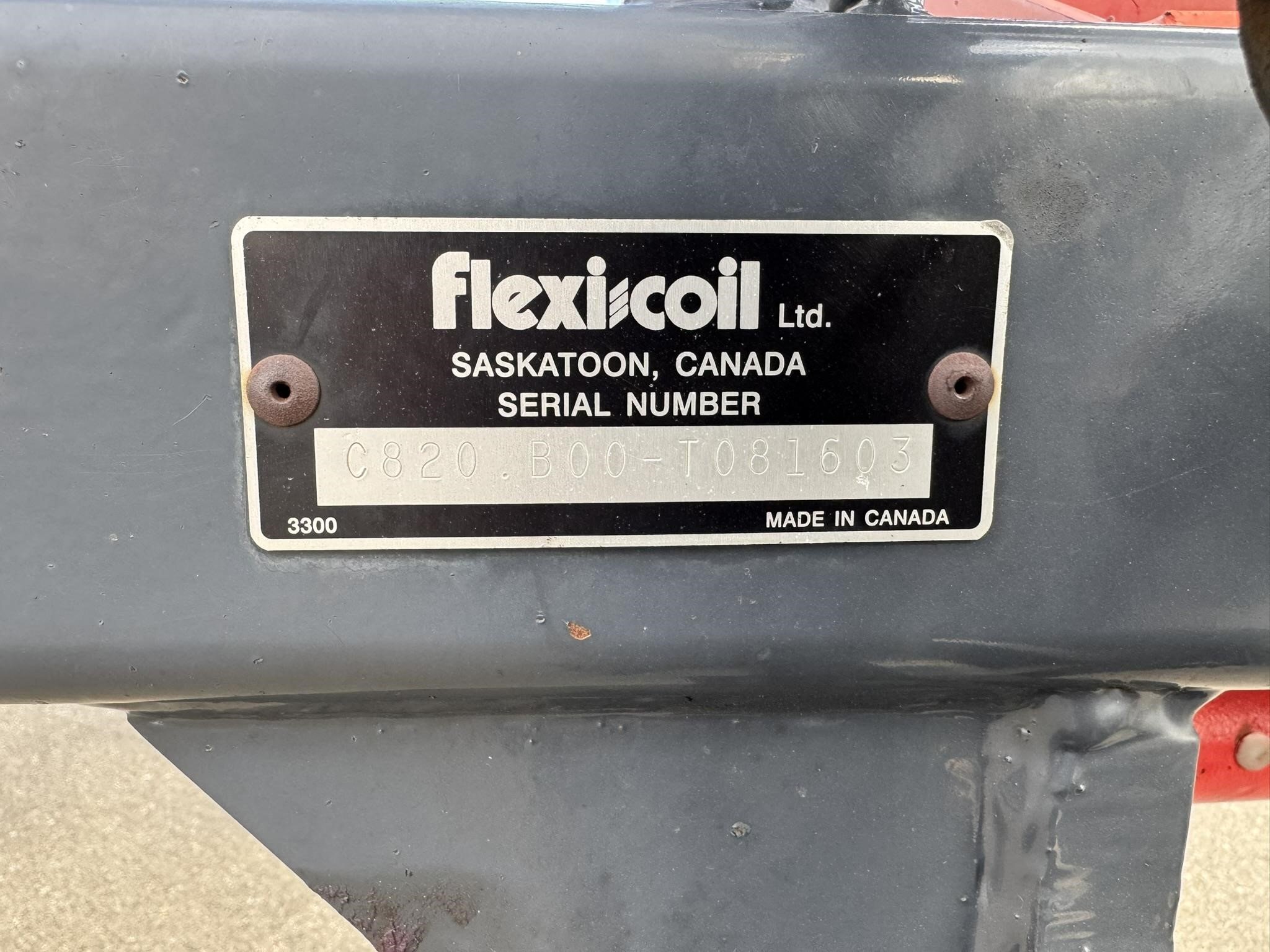 1997 Flexi-Coil 820 Field Cultivator