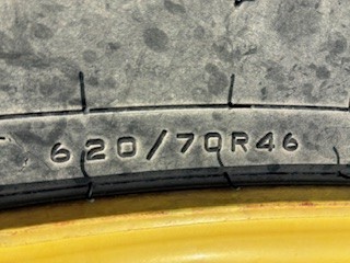 2022 Goodyear 620/70R46 Wheels / Tires / Track
