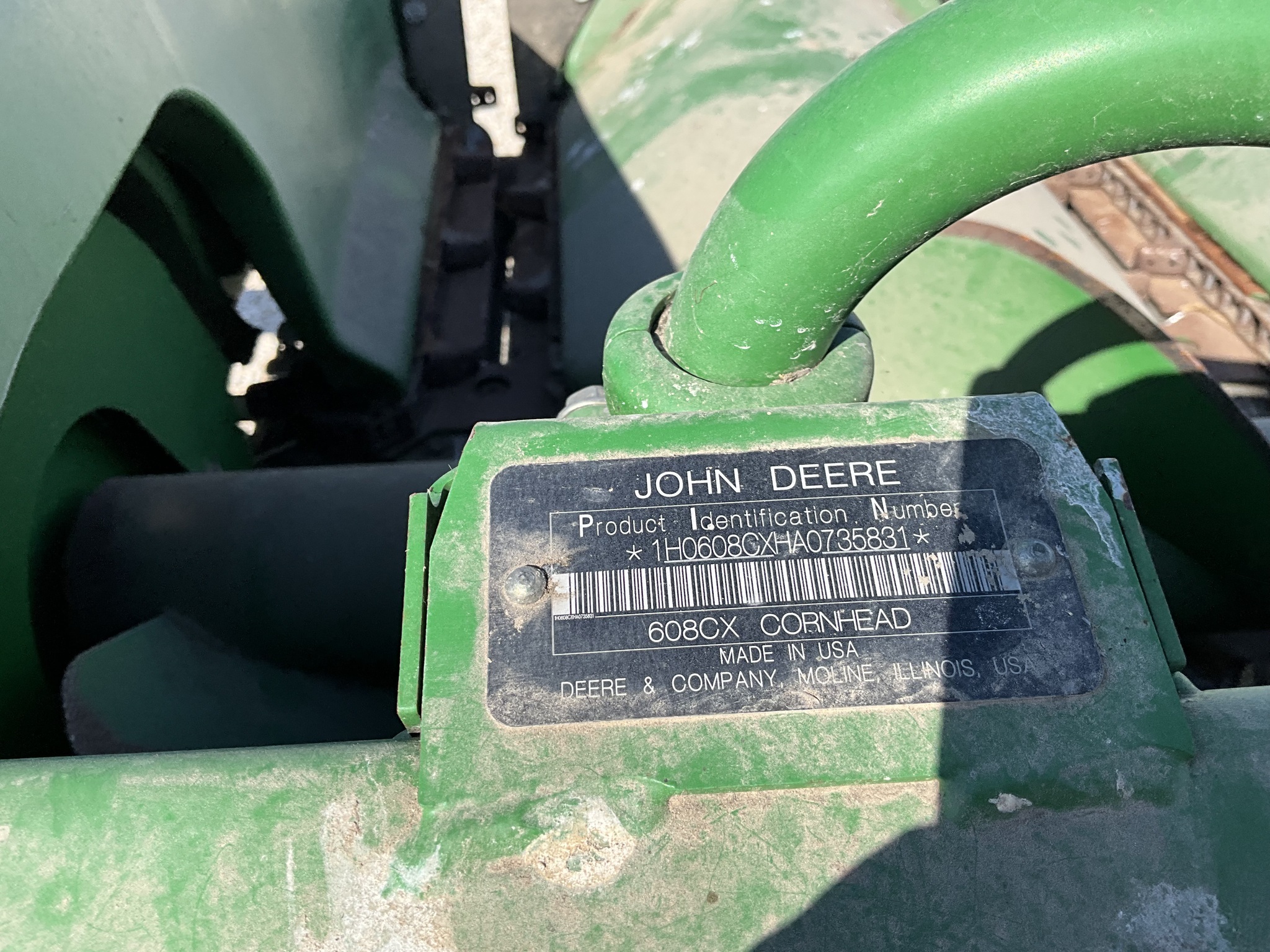 2010 John Deere 608C Corn Head