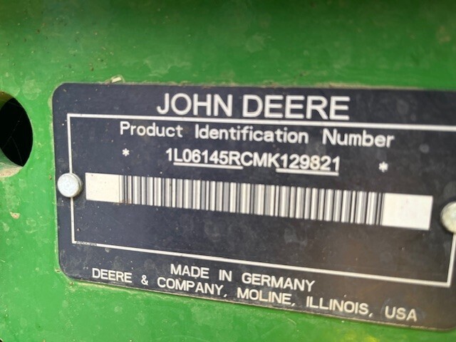 2022 John Deere 6145R Tractor
