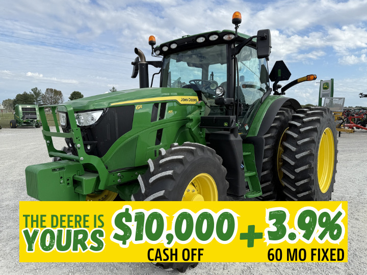 2024 John Deere 6R 155 Tractor