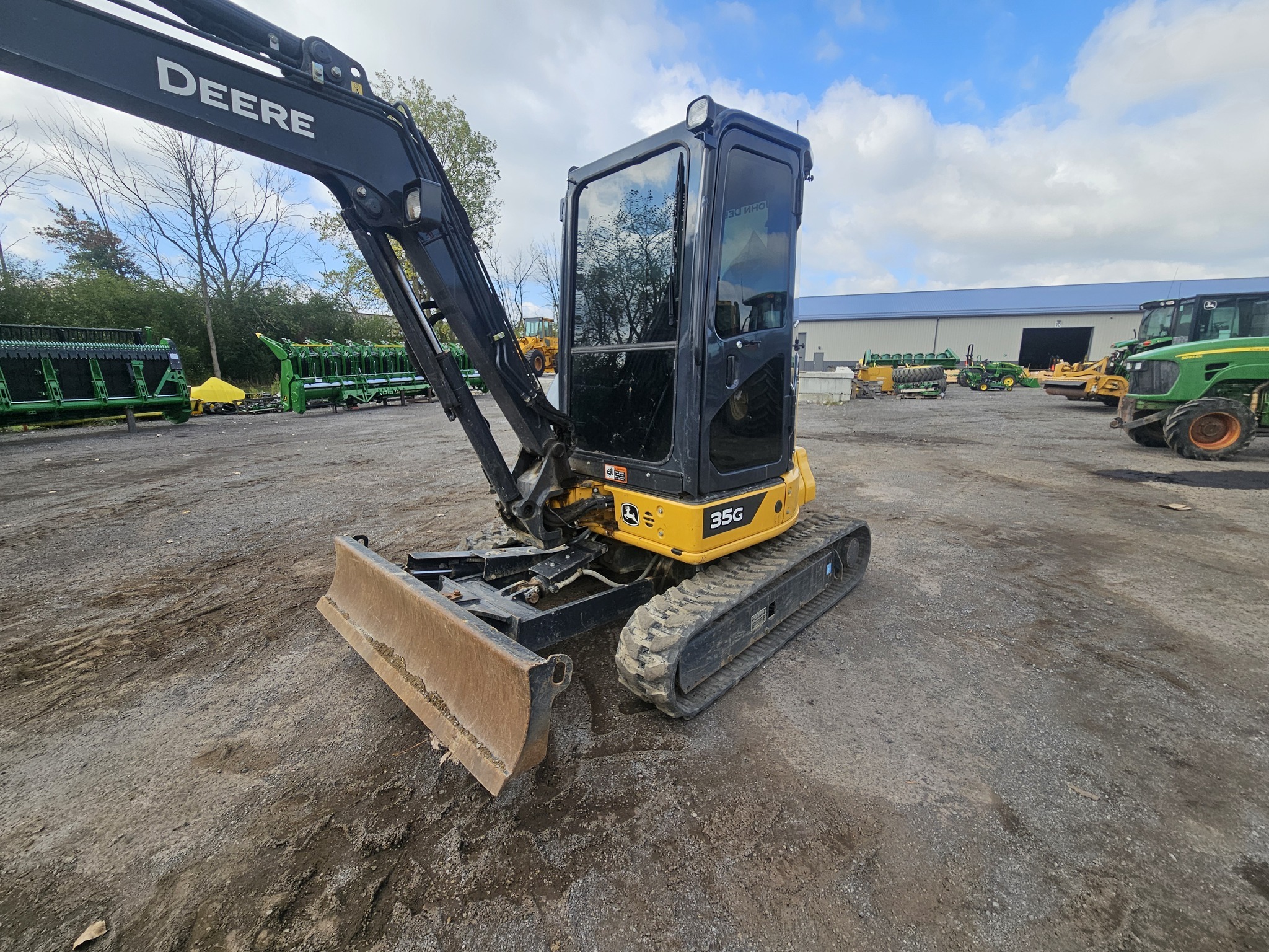 2022 Deere 35G Mini Excavator