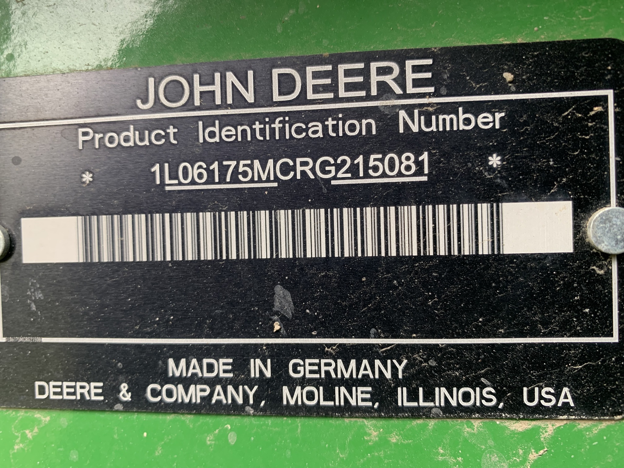 2024 John Deere 6175M Tractor