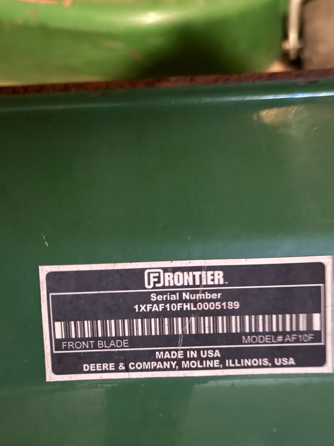 2016 John Deere 1025R Tractor