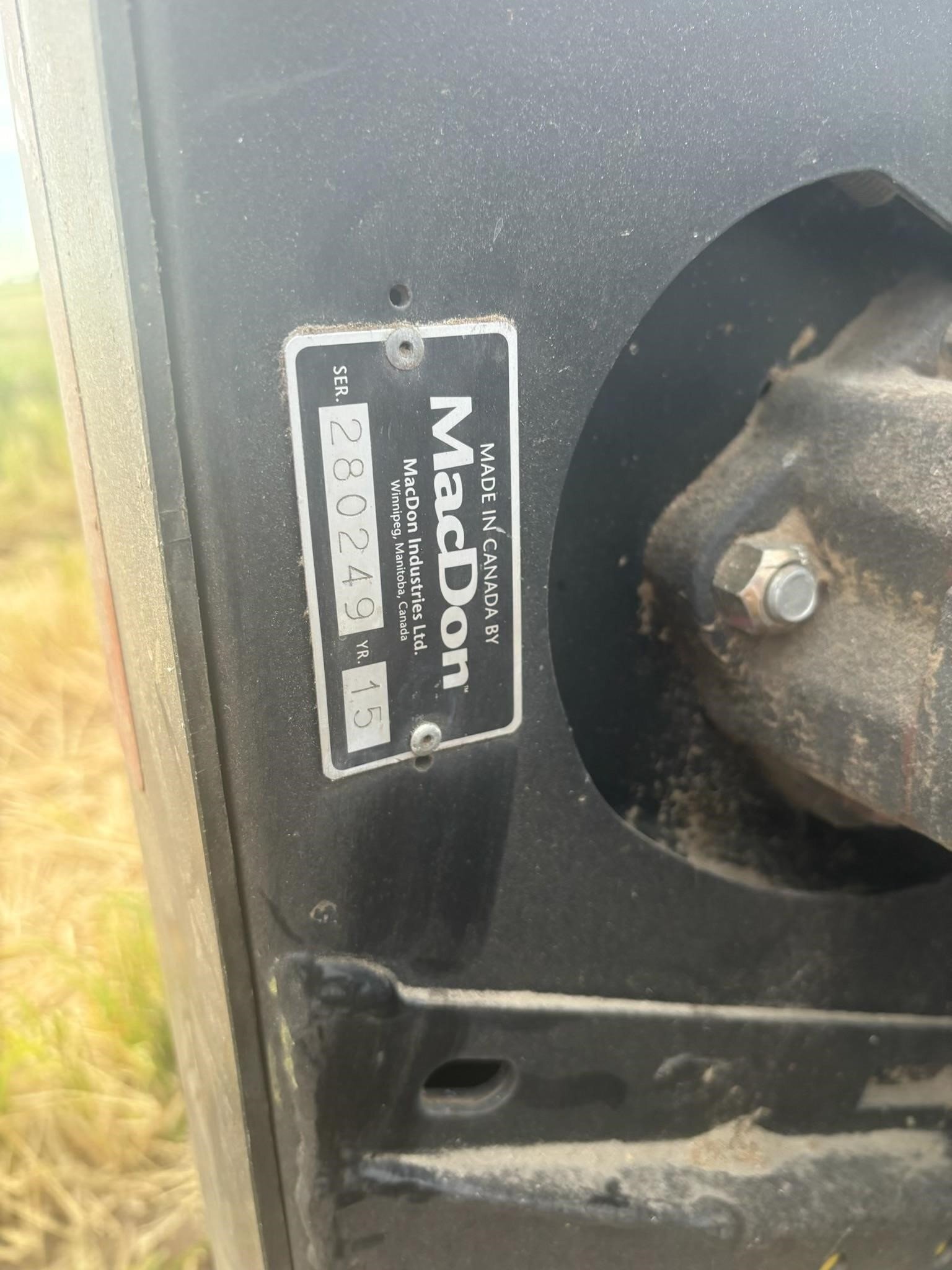 2015 MacDon FD75 Platform