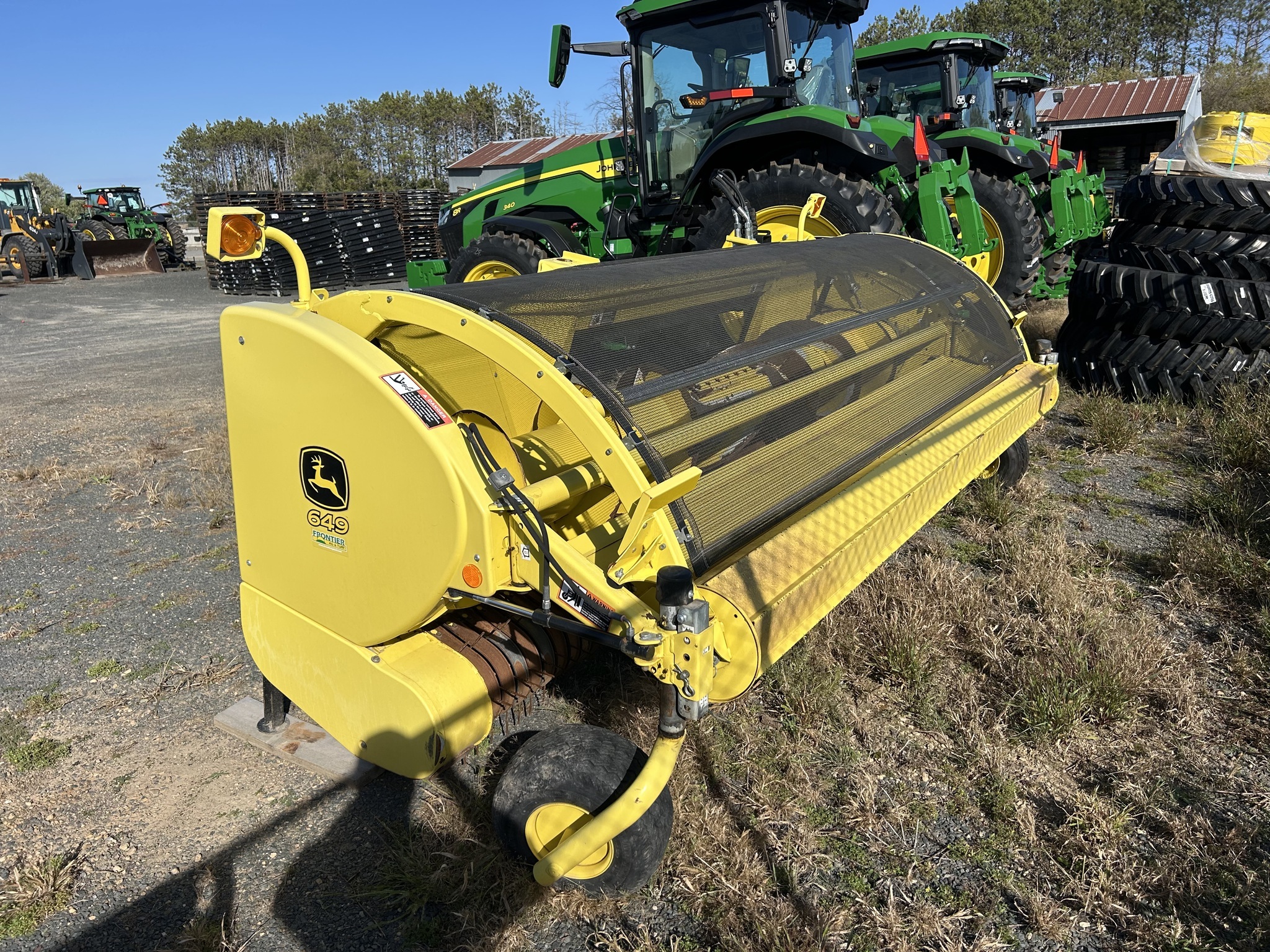 2016 Deere 649C Self-Propelled Forage Harvester