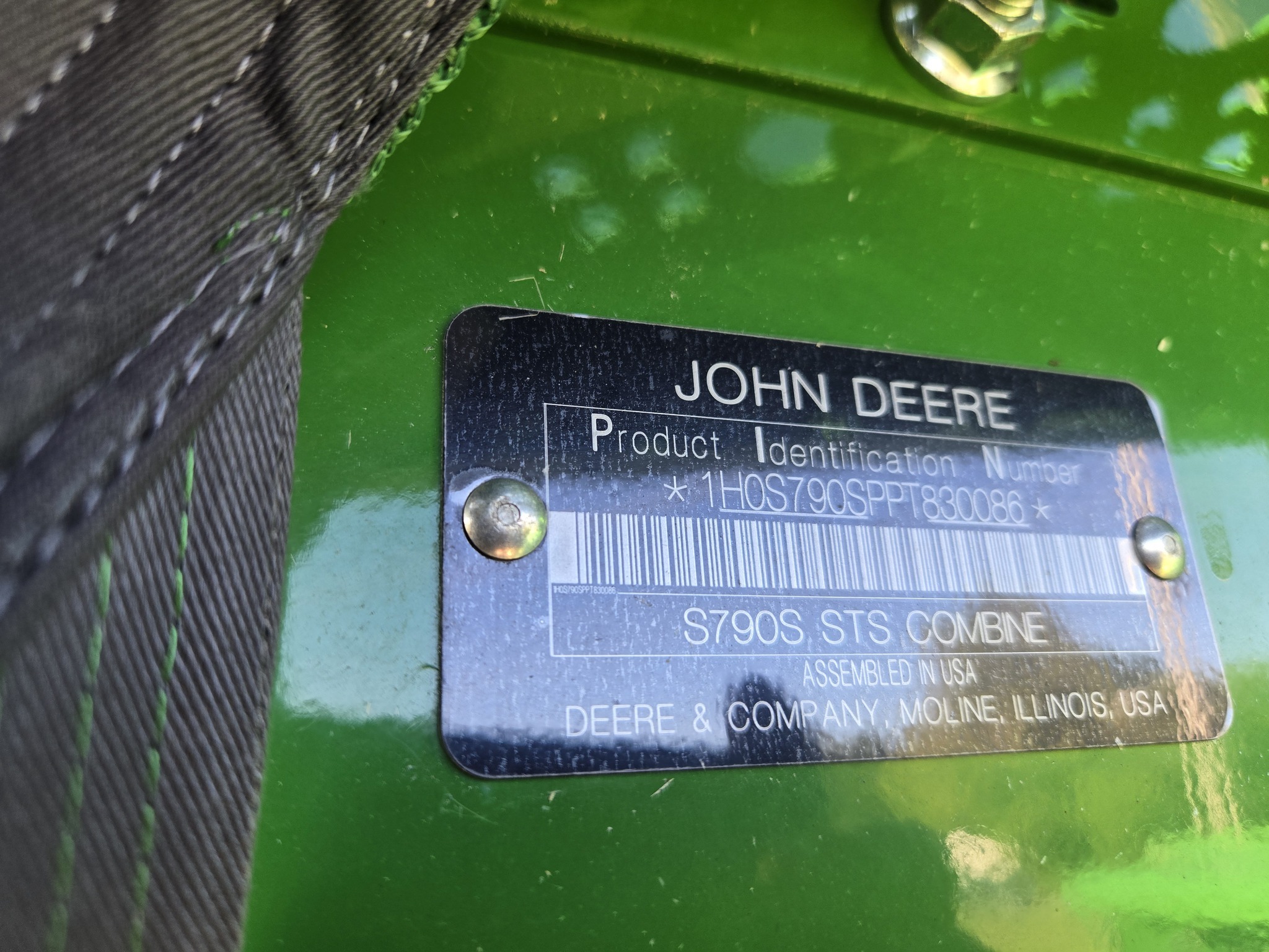 2024 John Deere S790 Combine