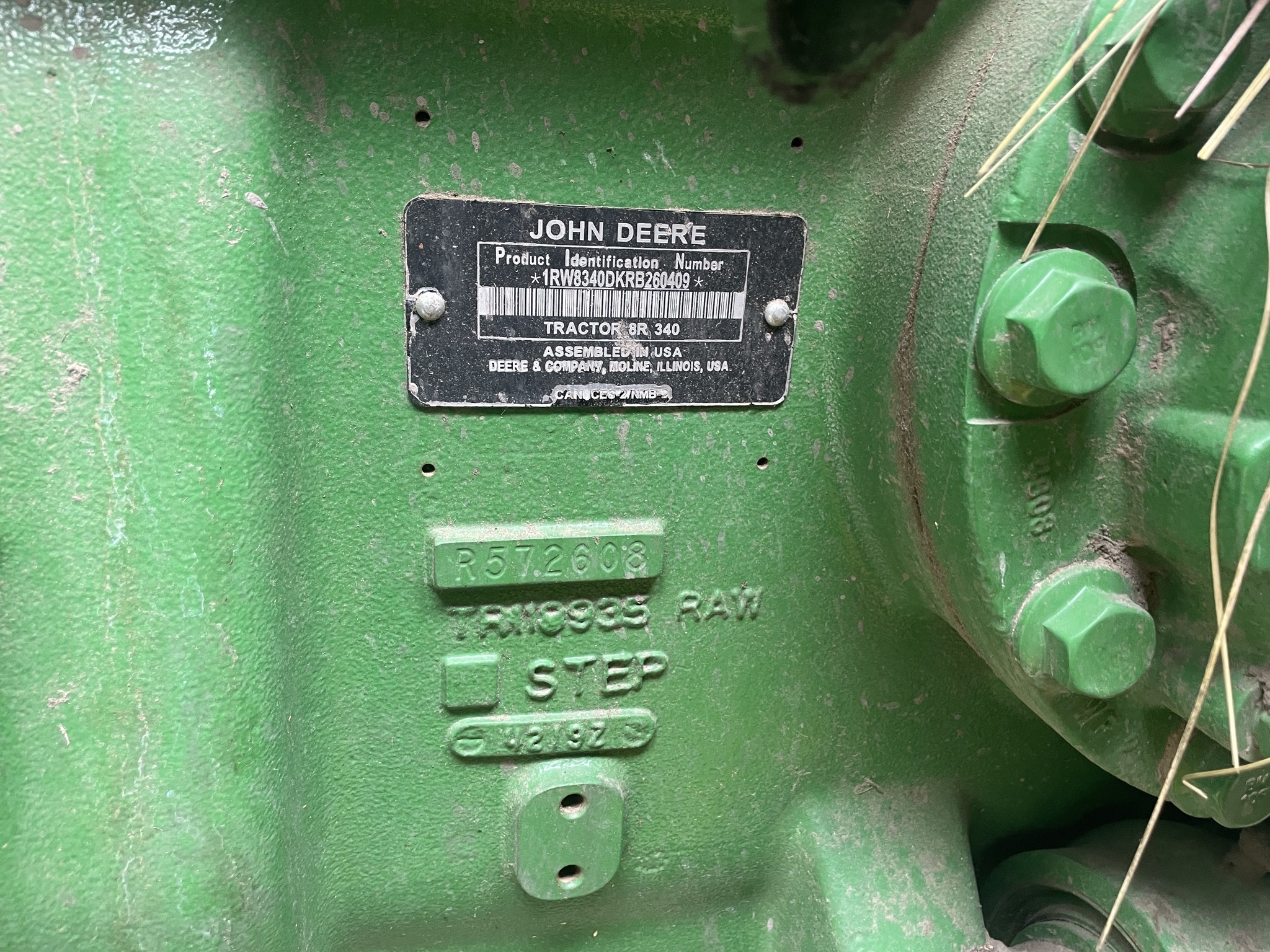 2025 John Deere 8R 340 Tractor