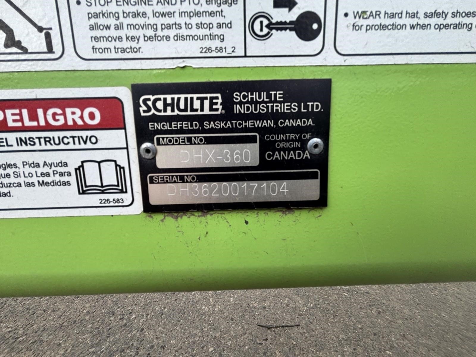 2021 Schulte DHX360 Disk