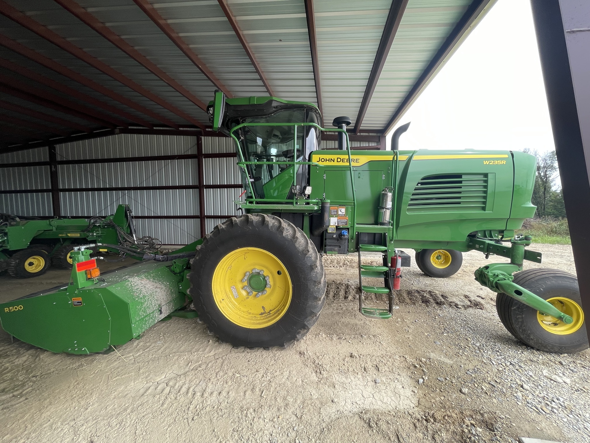 2025 John Deere W235R Self-Propelled Windrowers and Swather