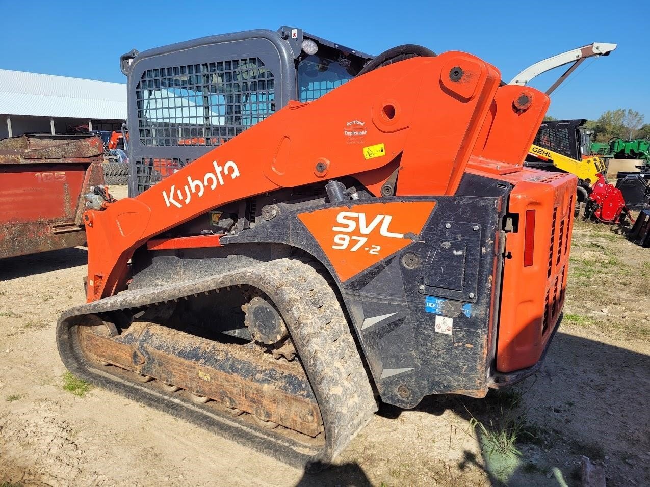 2022 Kubota SVL97-2 Skid Steer
