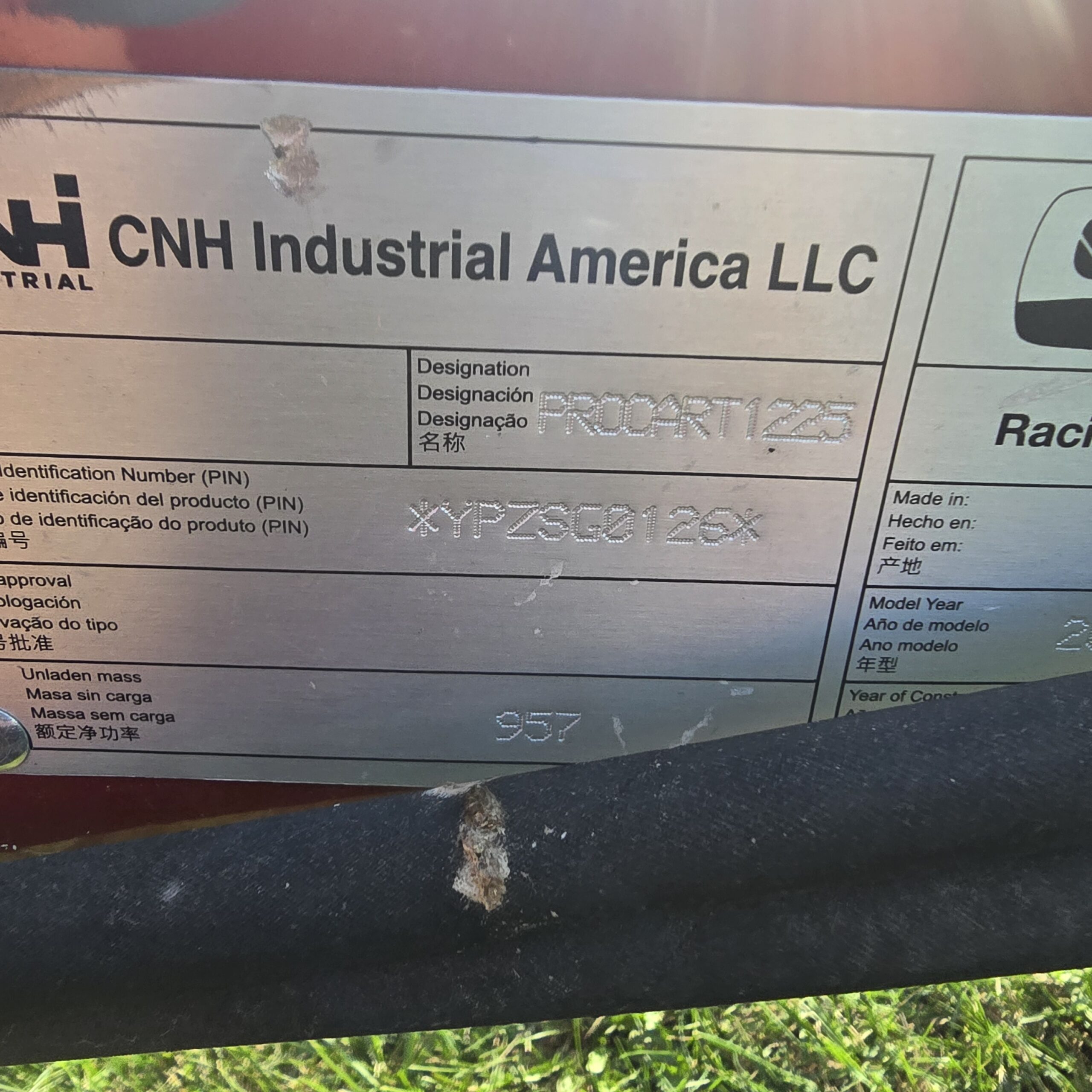 2023 New Holland 819 Rake