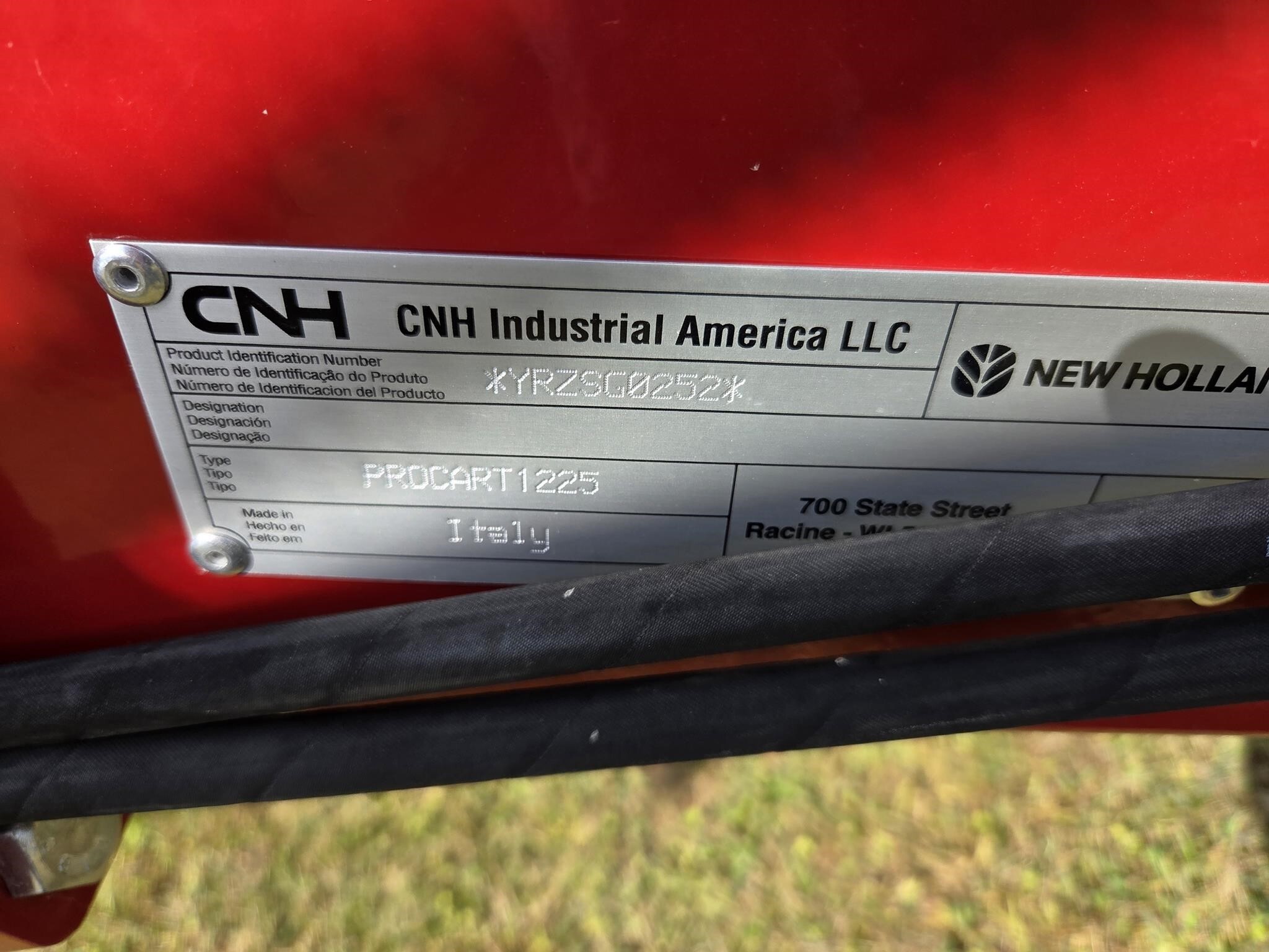 2025 New Holland PROCART 1225 Miscellaneous