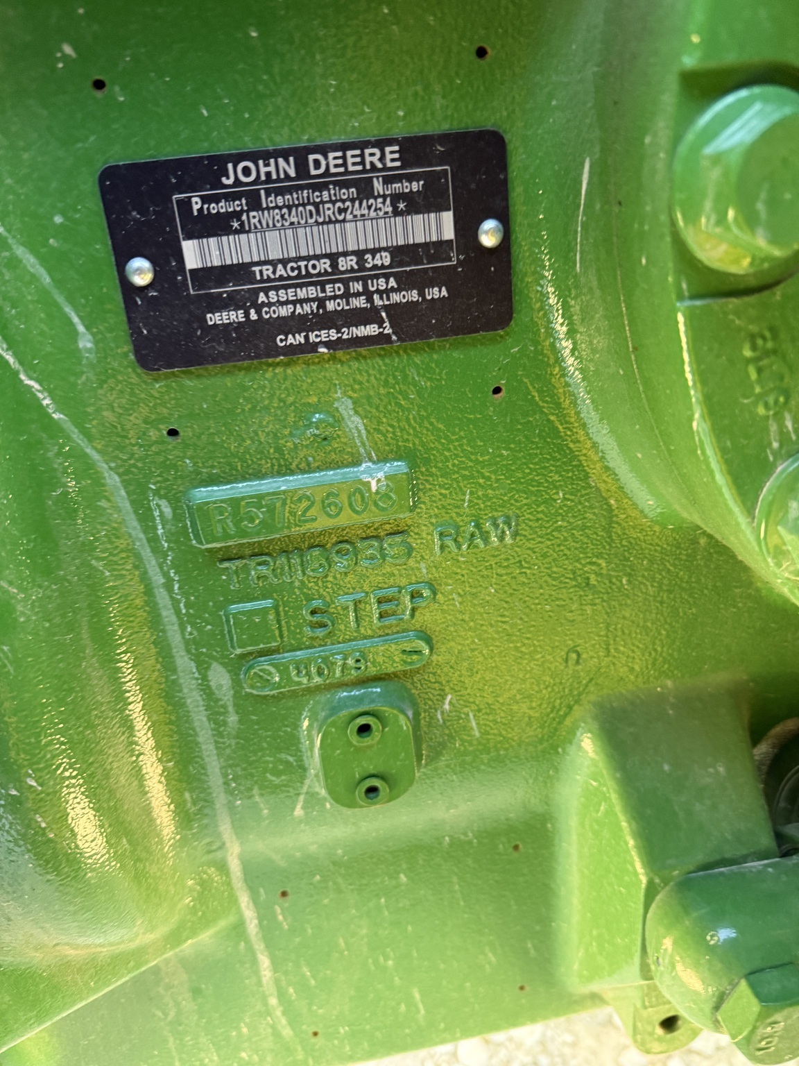 2024 John Deere 8R 340 Tractor