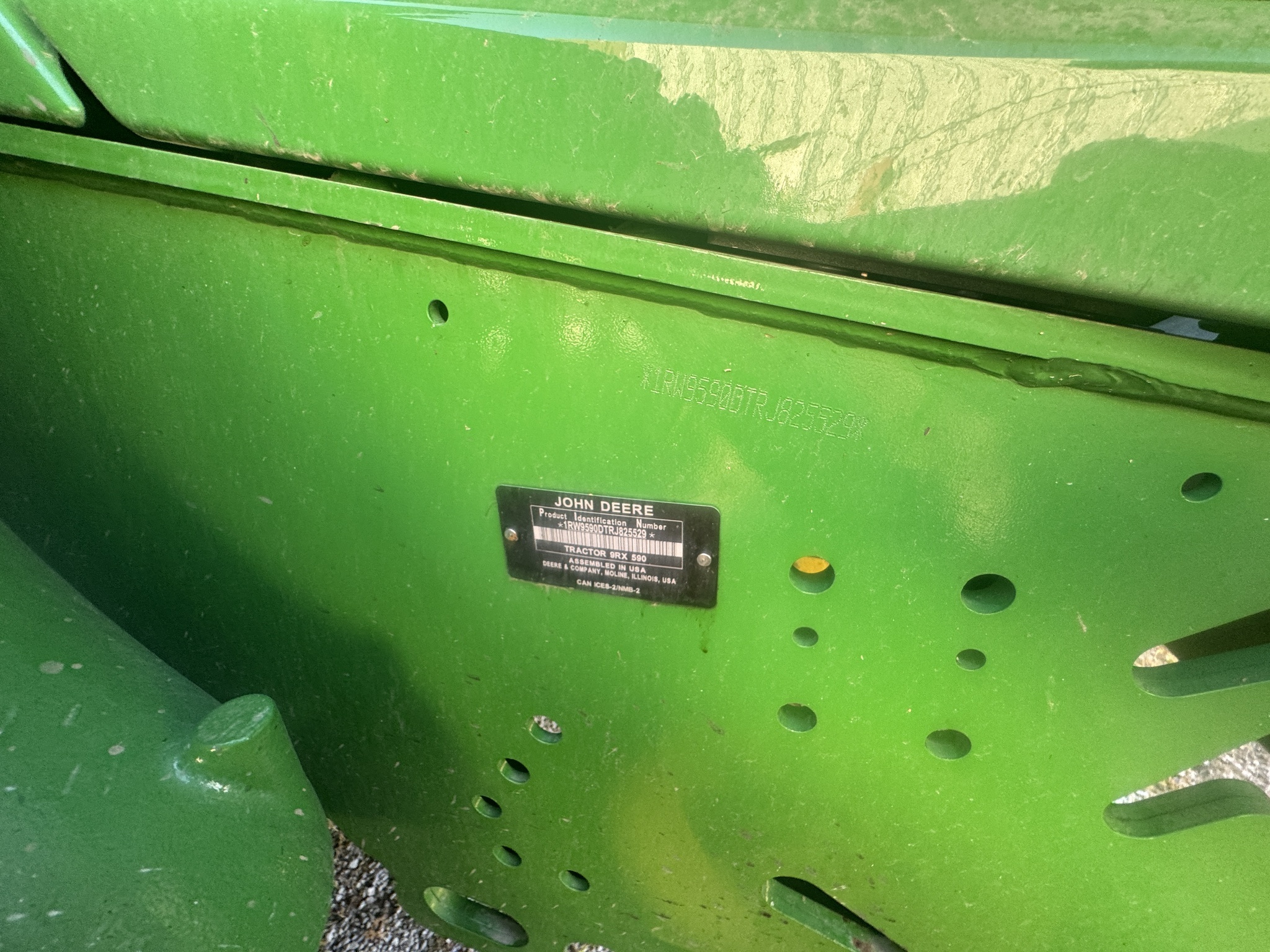 2024 John Deere 9RX 590 Tractor