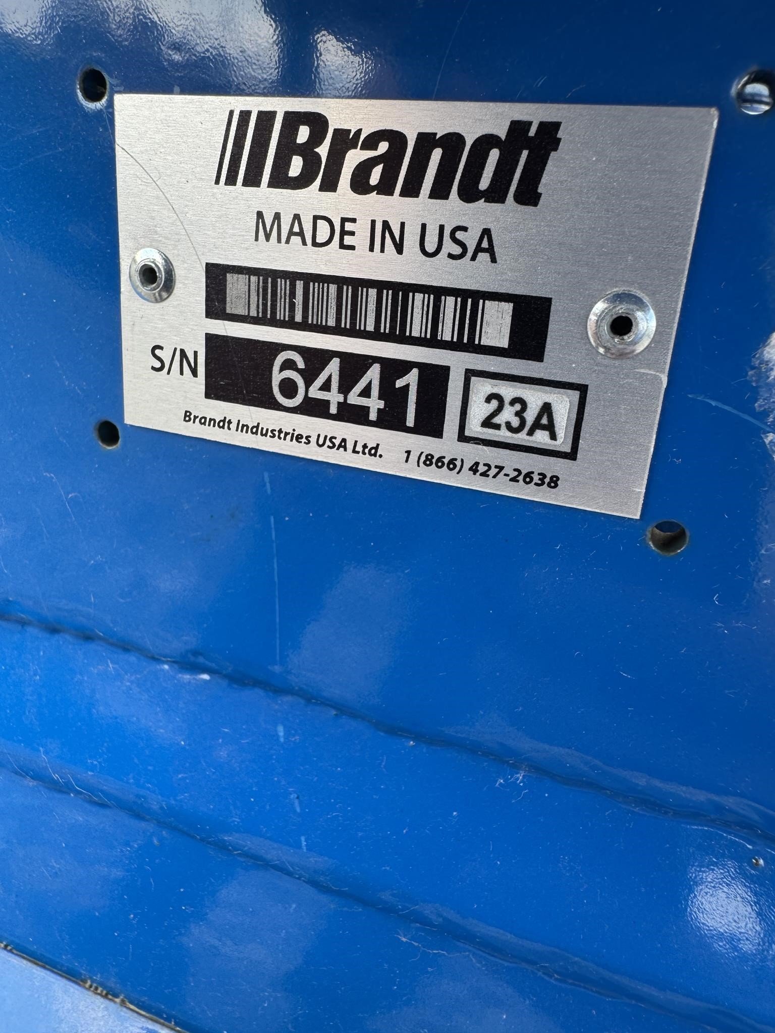 2023 Brandt 1545TDLP Augers and Conveyor