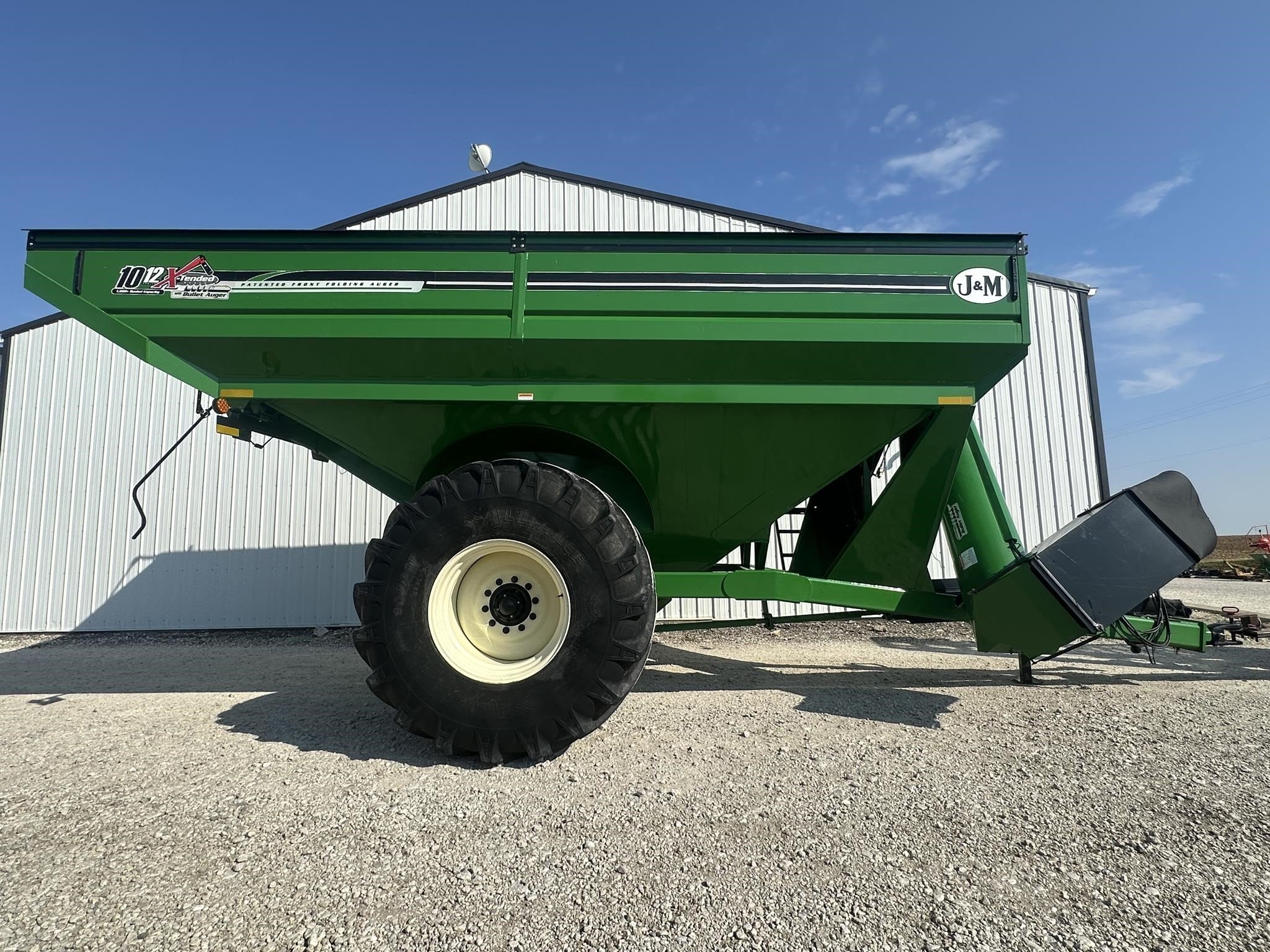 2016 J&M 1012-20S Grain Trailer