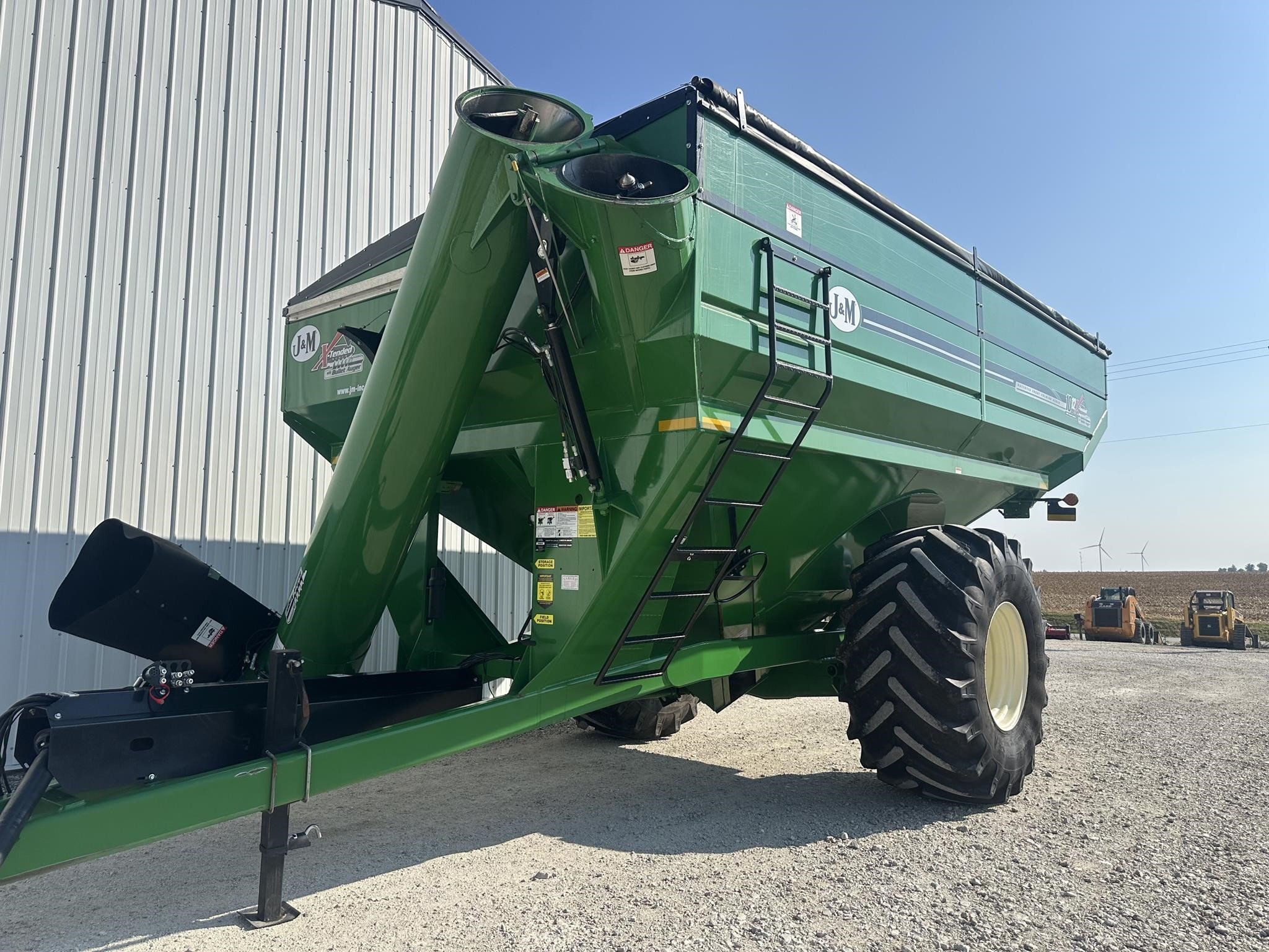 2016 J&M 1012-20S Grain Trailer