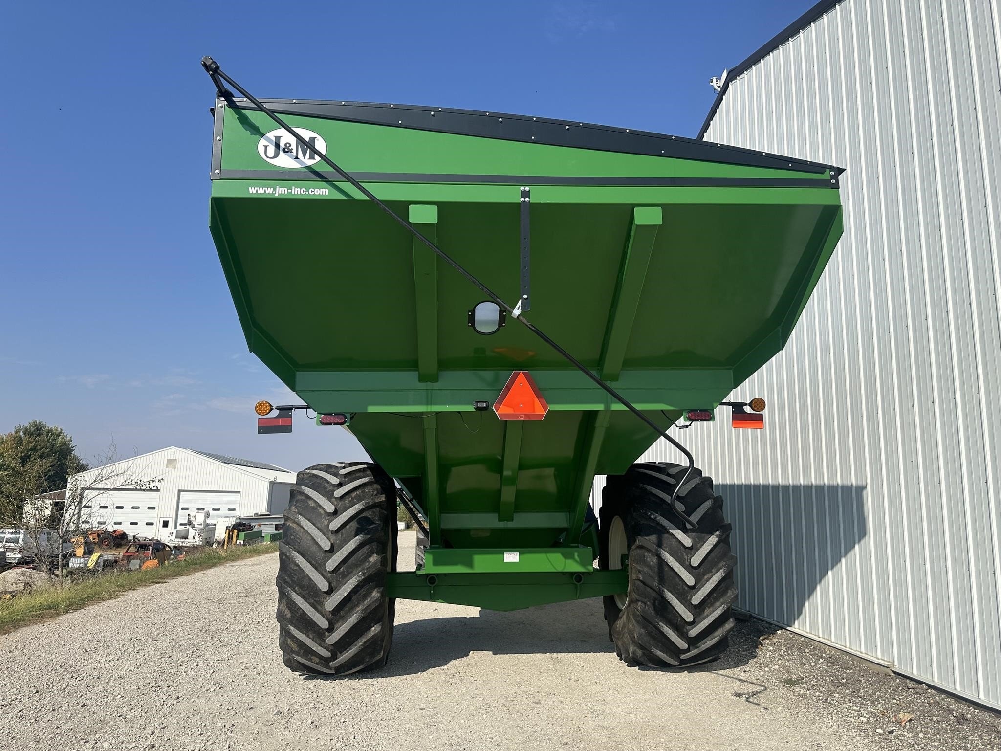 2016 J&M 1012-20S Grain Trailer