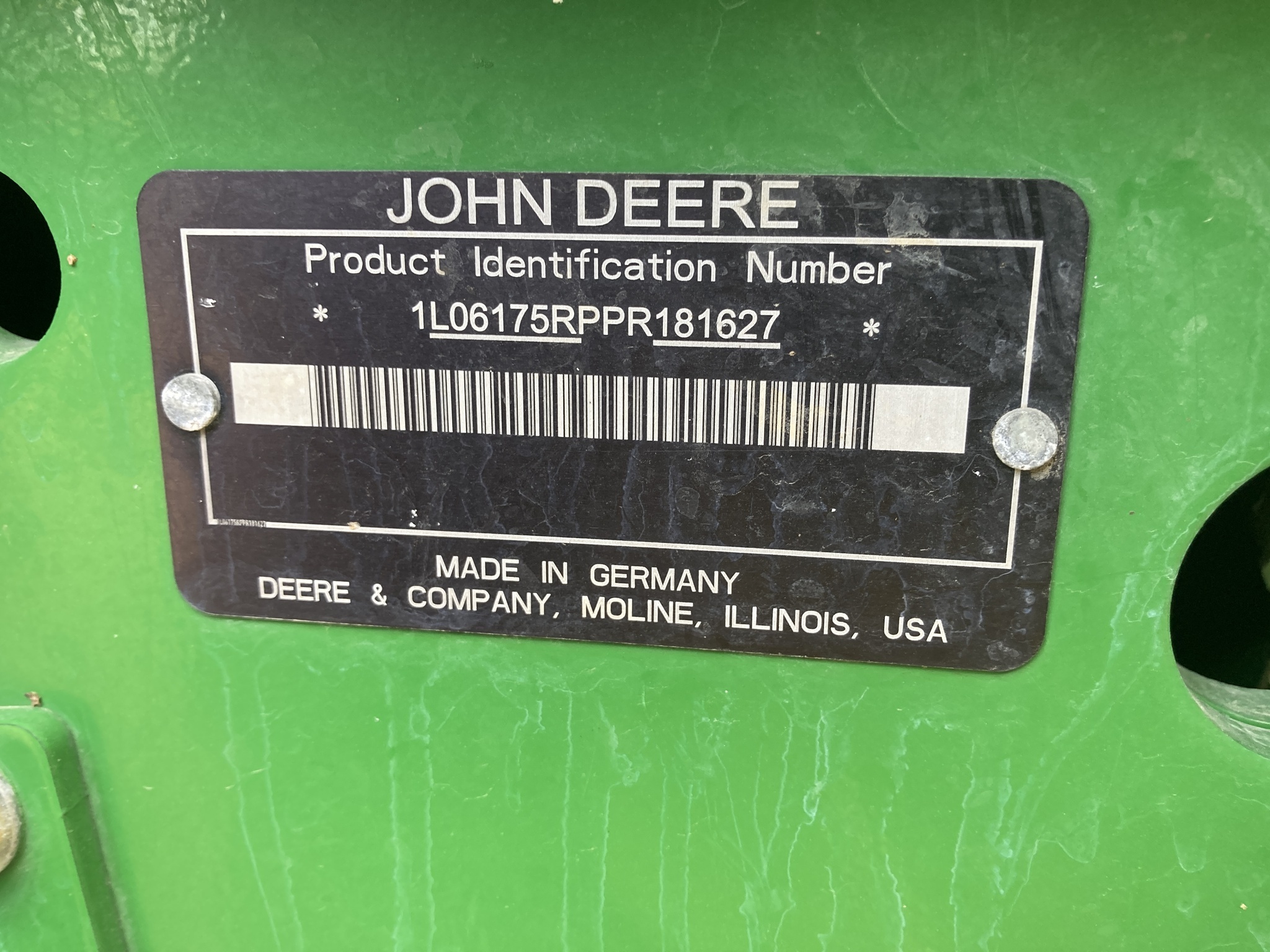 2023 John Deere 6R 175 Tractor