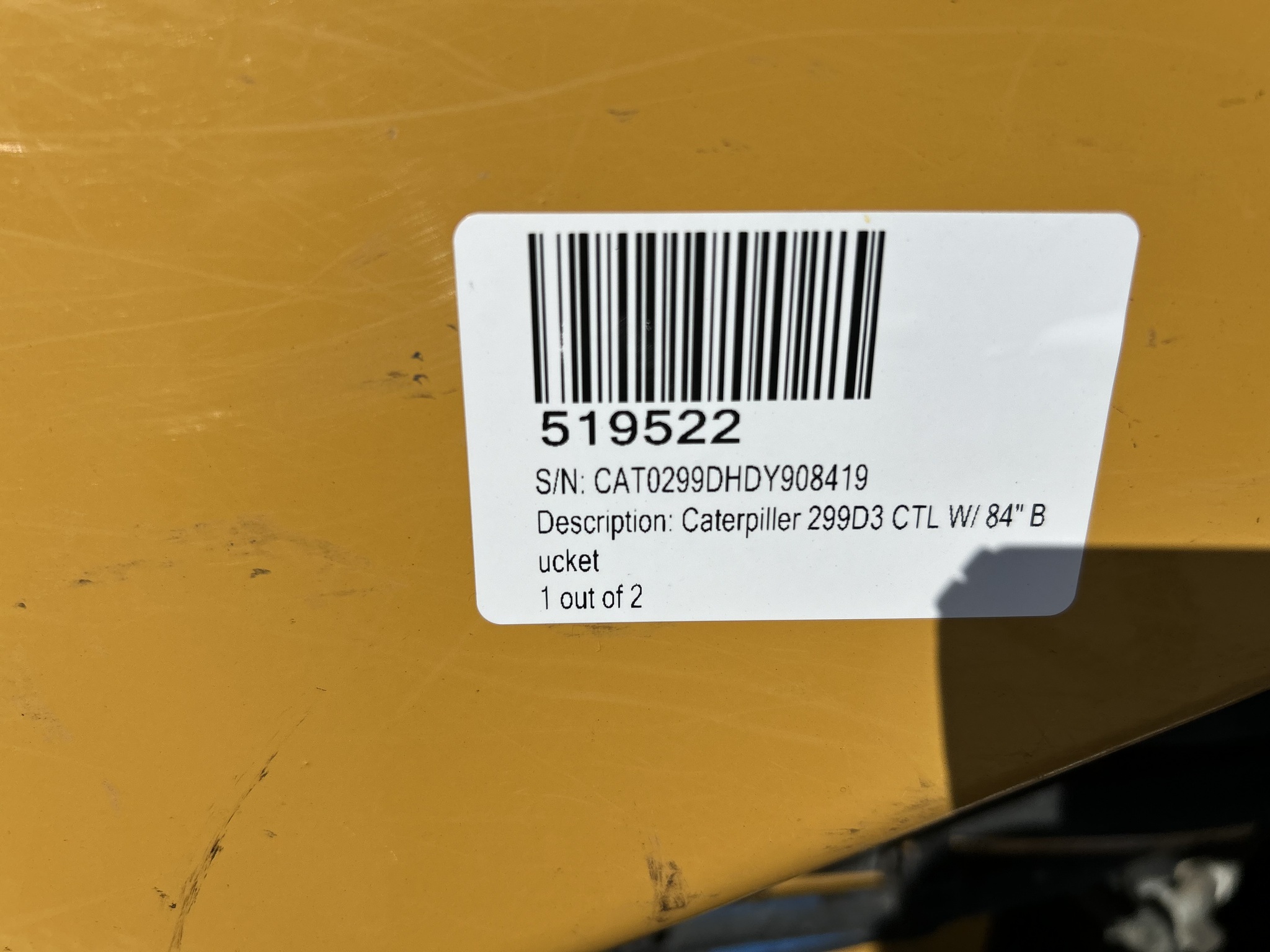 2022 Caterpillar 299D3 Skid Steer