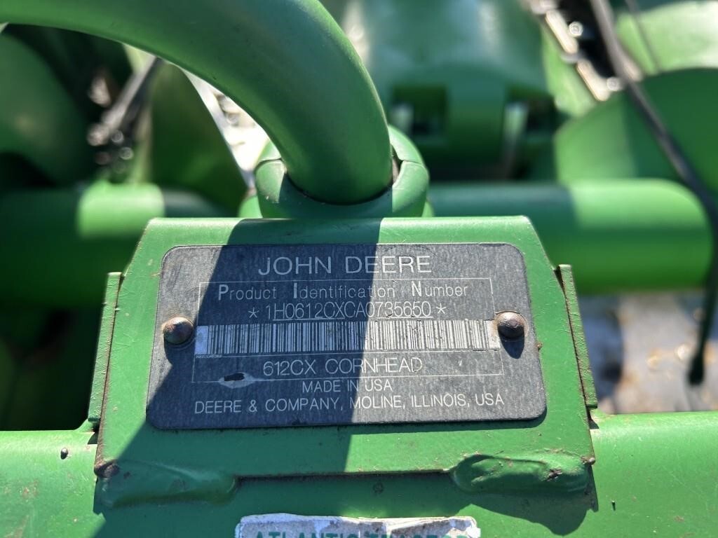 2010 John Deere 612C Corn Head