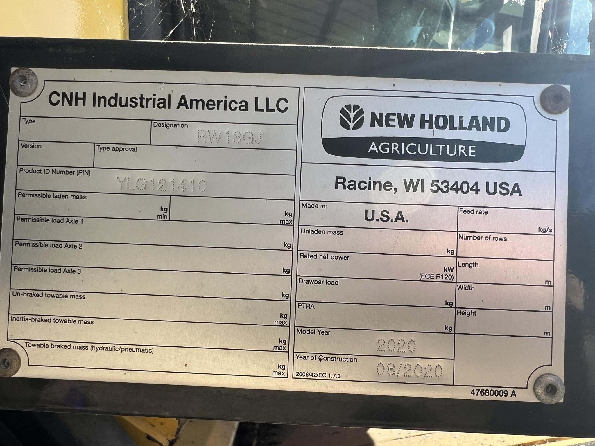 2020 New Holland CR7.90 REVELATION Combine