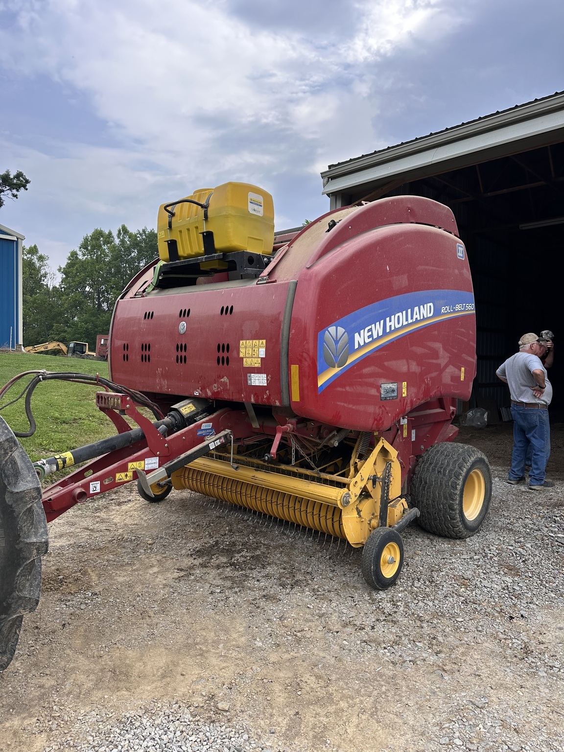2021 New Holland Roll-Belt 560 Round Baler