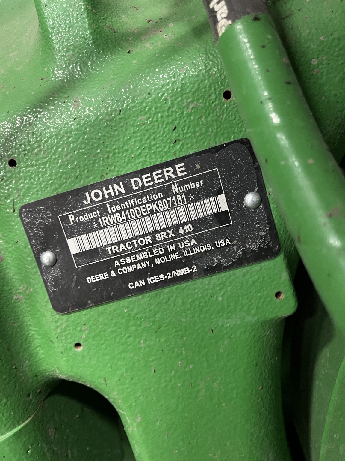 2023 John Deere 8RX 410 Tractor
