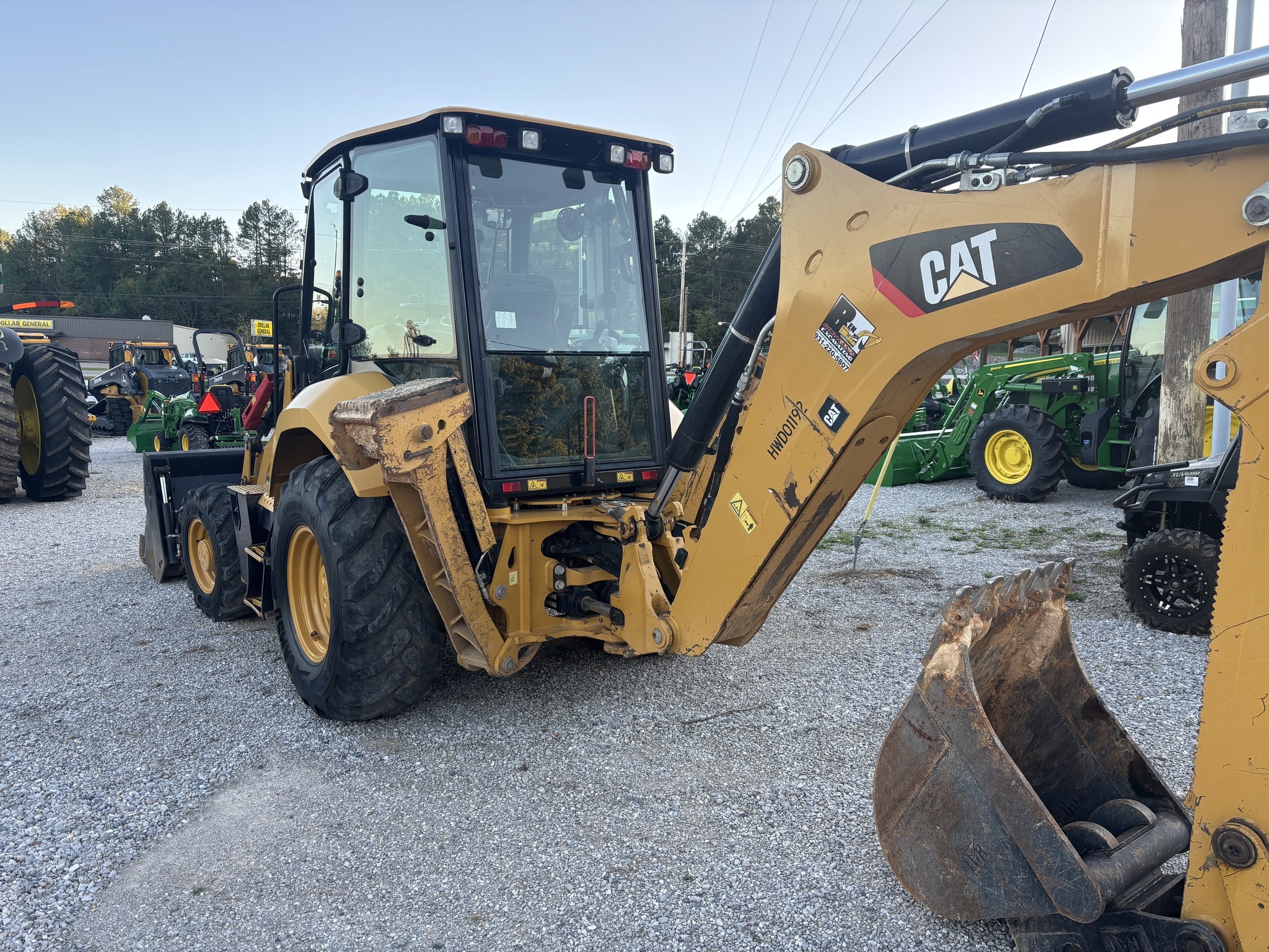 2020 Caterpillar 420F Backhoe