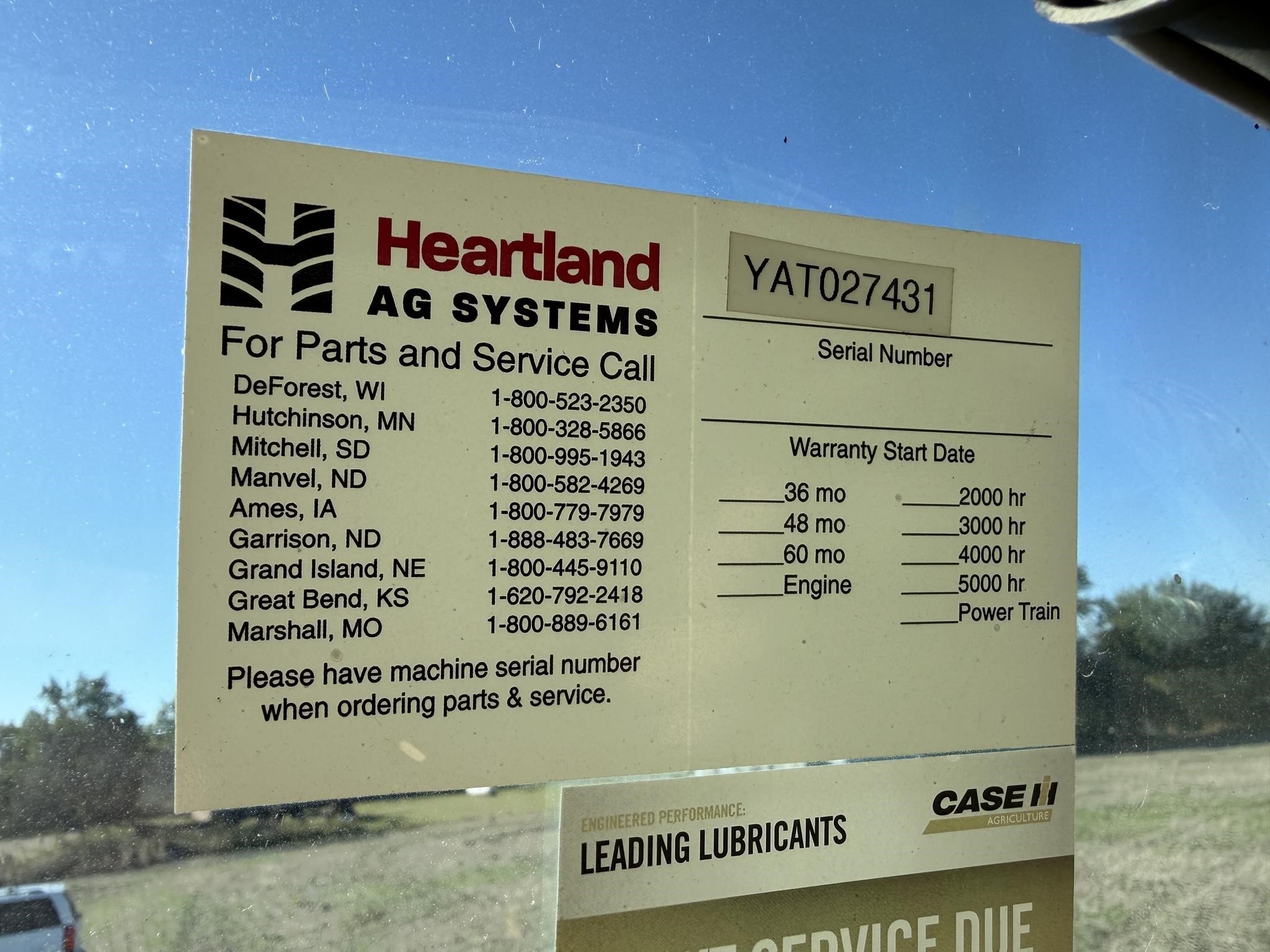 2010 Case IH Patriot 3230 Self-Propelled Sprayer