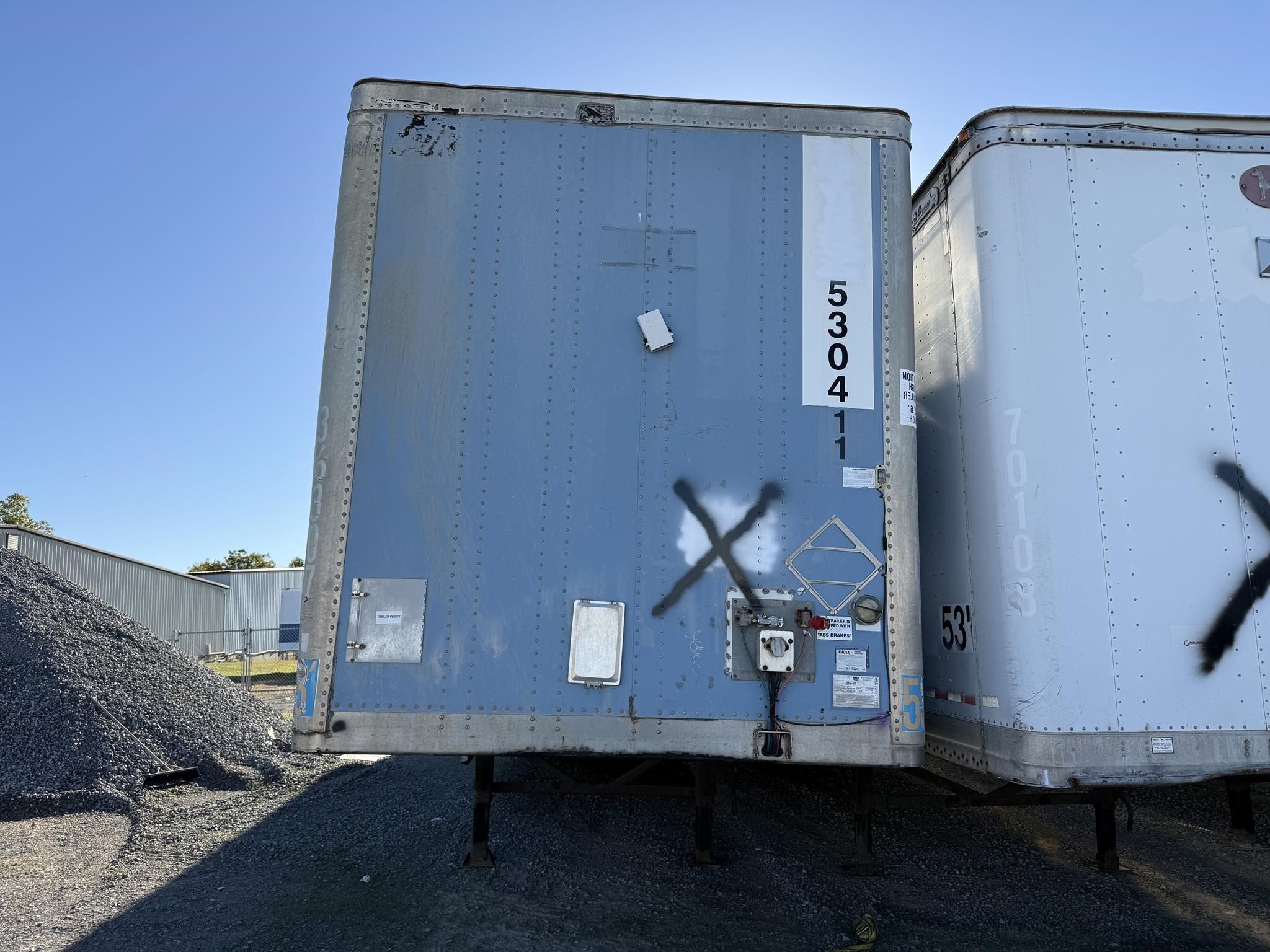 2007 Wabash 53 FT DRY VAN Box Trucks/Trailer