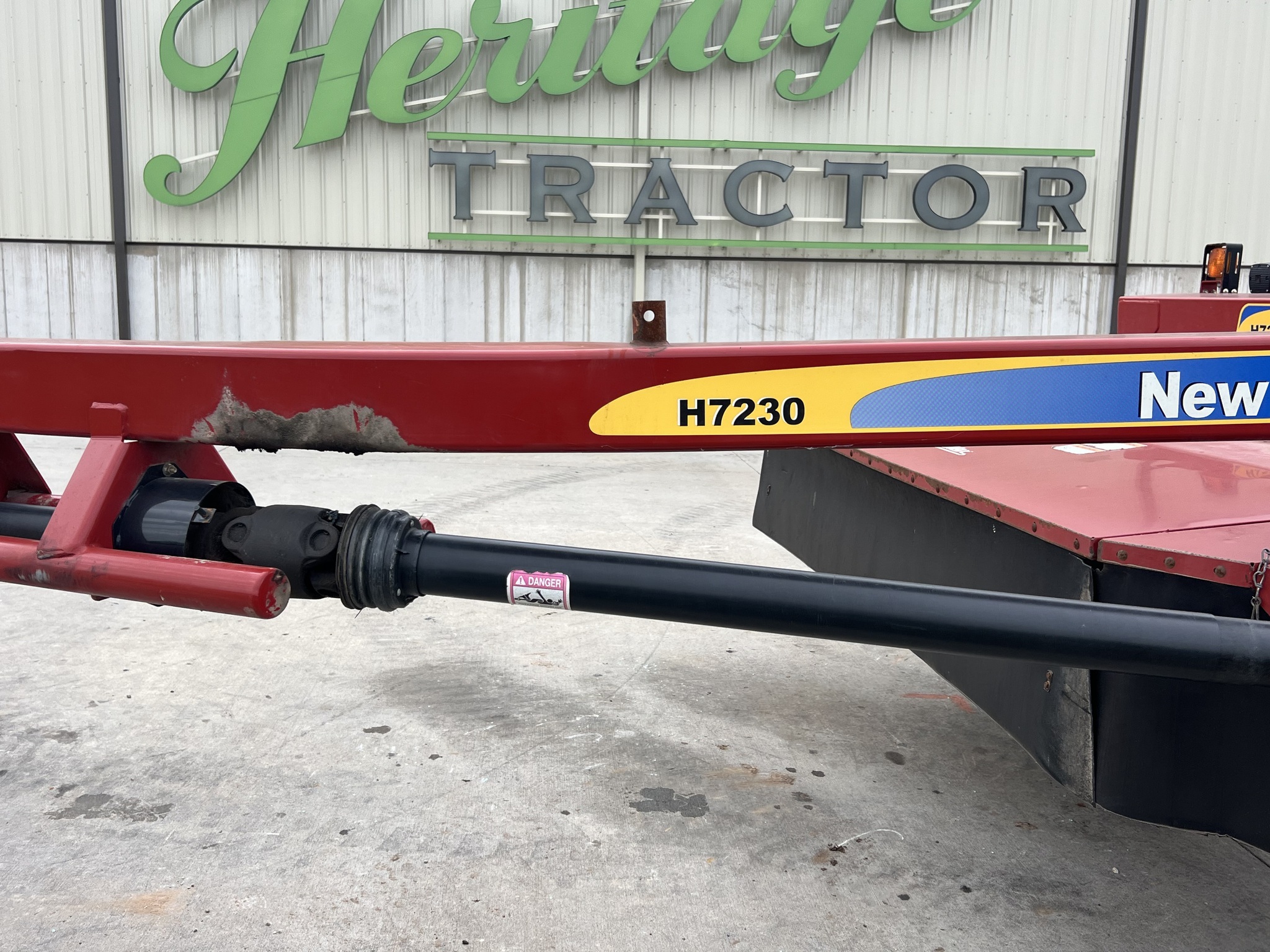 2013 New Holland H7230 Mower Conditioner
