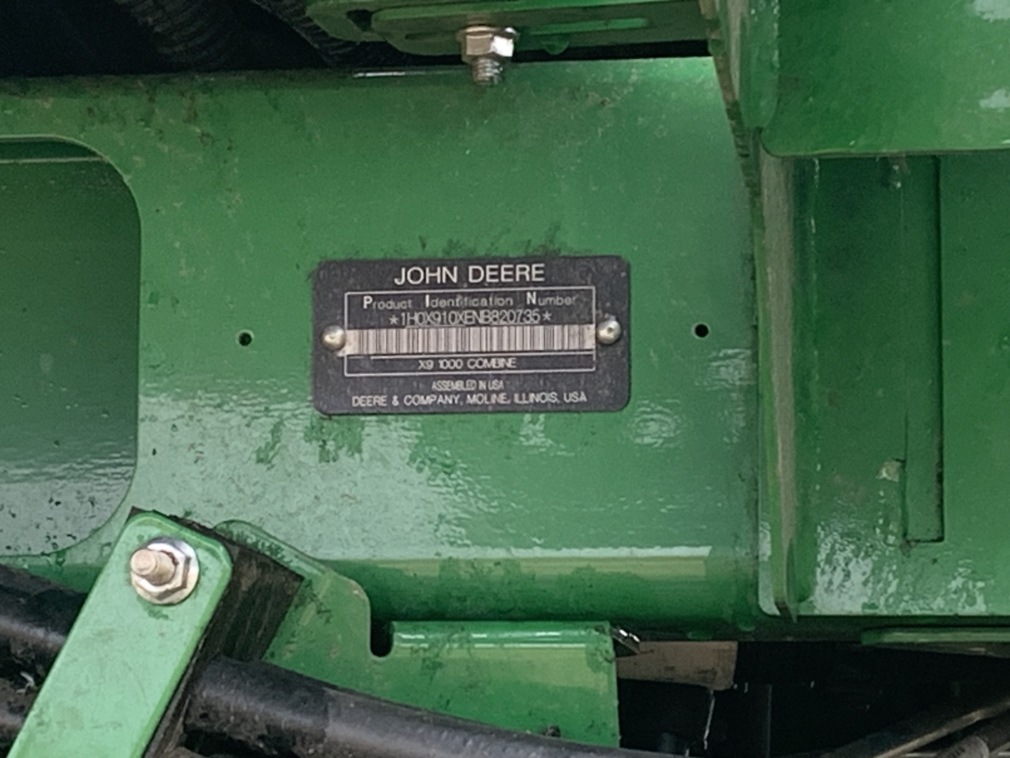 2022 John Deere X9 1000 Combine